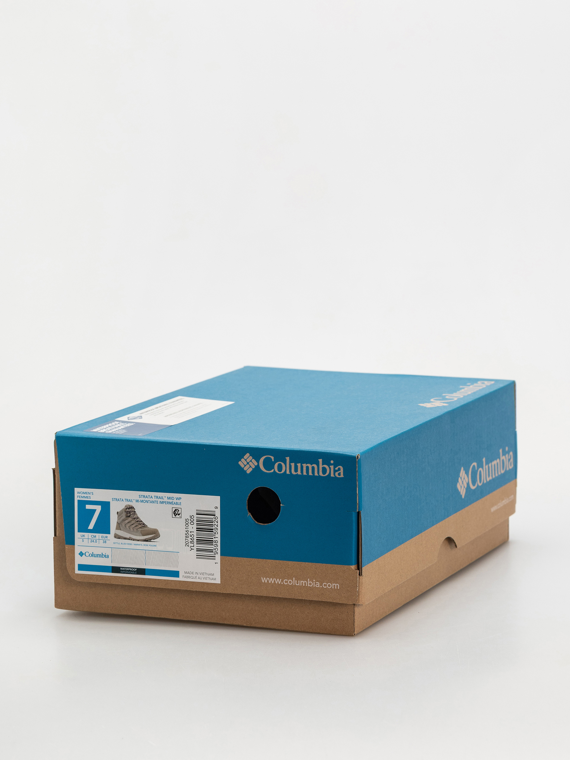 Boty Columbia Strata Trail Mid WP Wmn (kettle/blush rose)