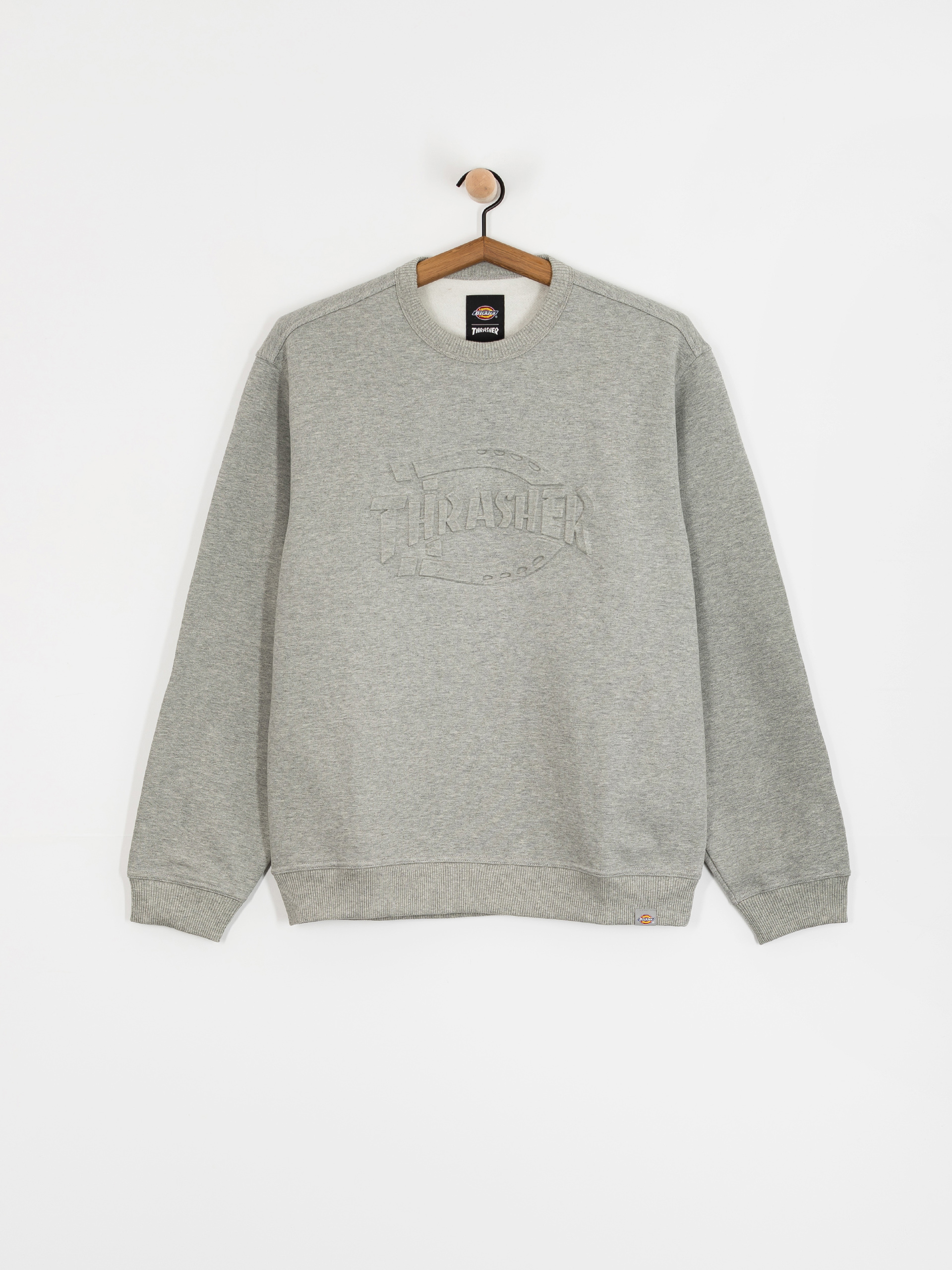 Mikina Dickies x Thrasher Sweatshirt (grey melange)