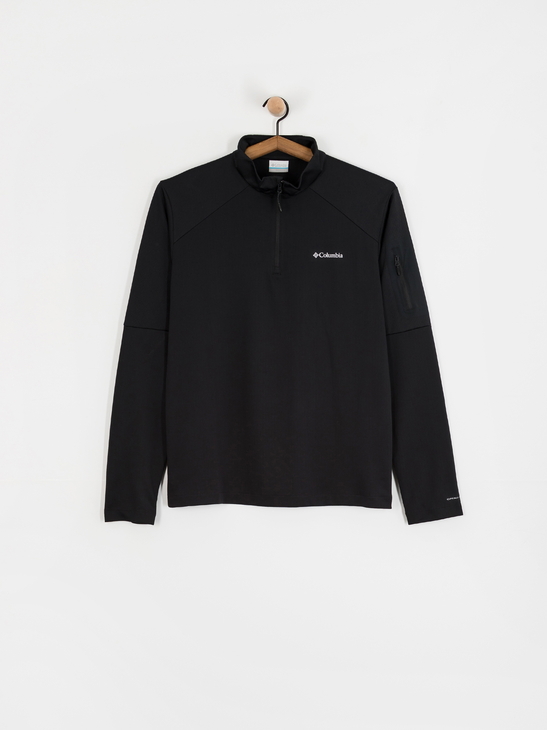 Fleecová mikina Columbia Tech Knit 1/4 Zip (black)