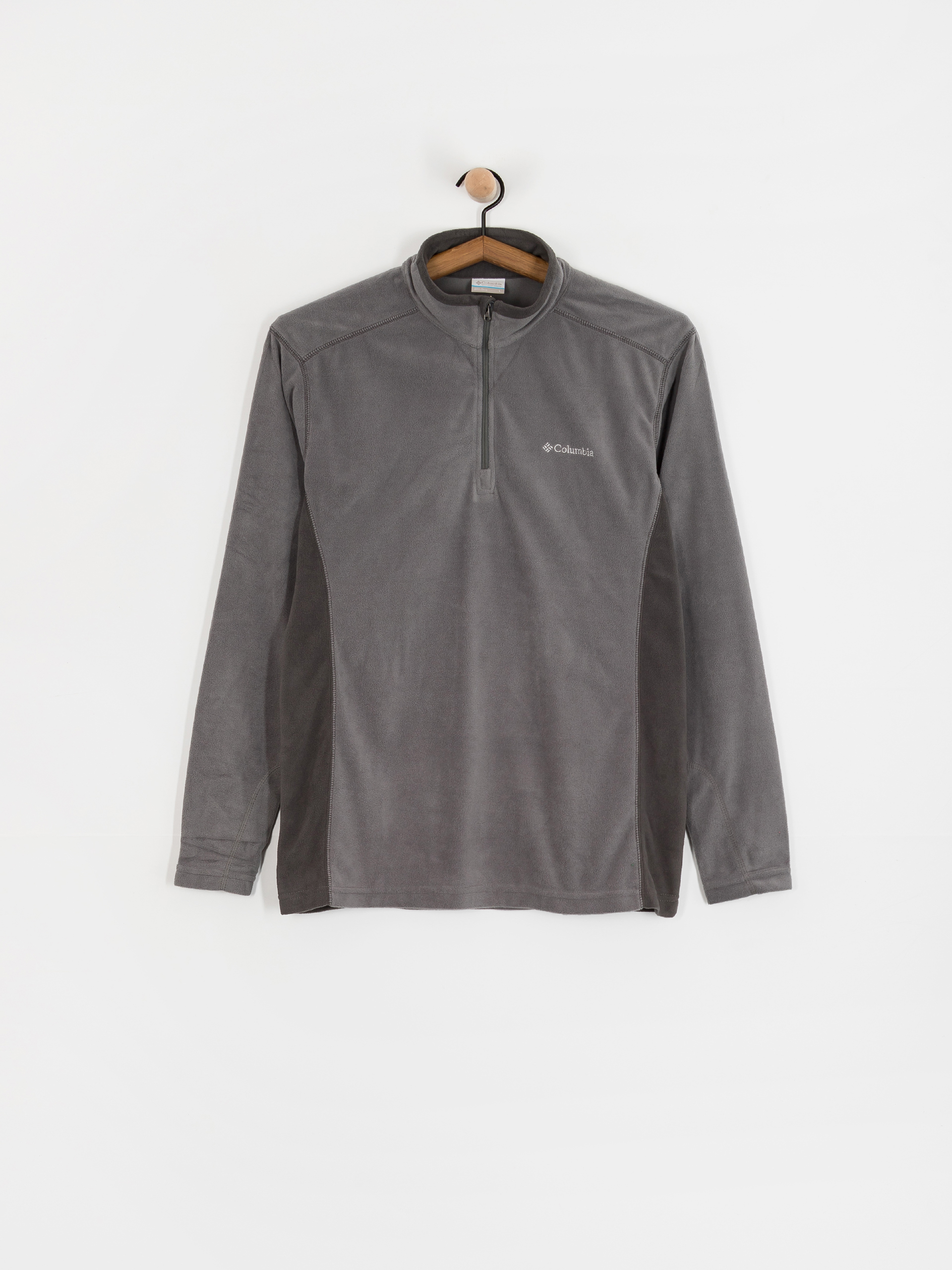 Fleecovu00e1 mikina Columbia Klamath Range II Half Zip (city grey/shark)