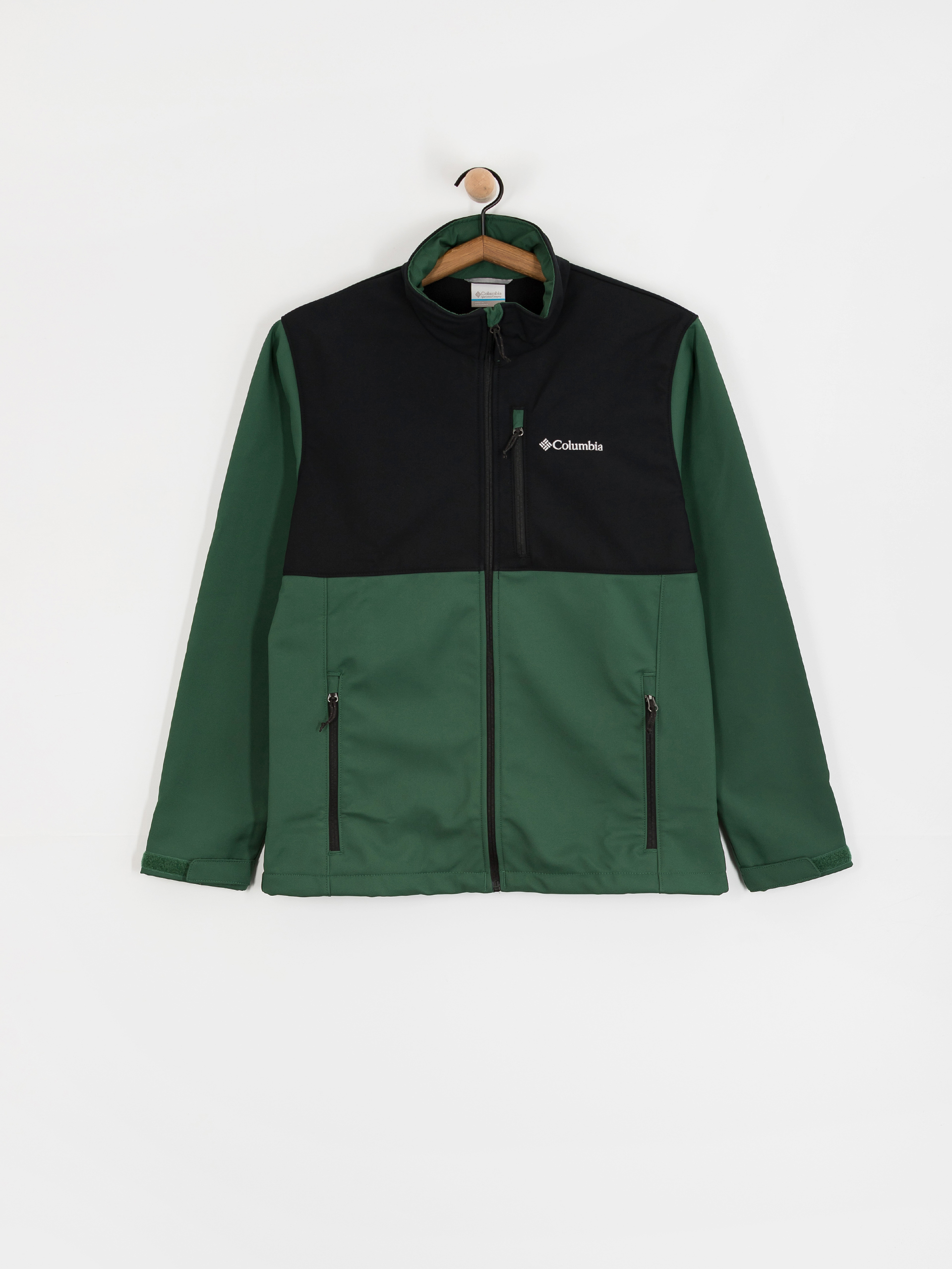 Bunda Columbia Ascender Softshell (rain forest/black)