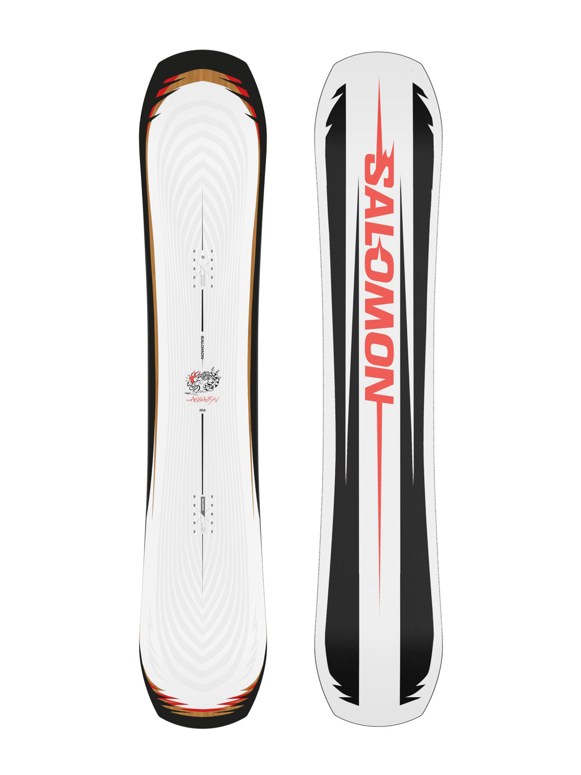 Snowboard Salomon Assassin (white/red)