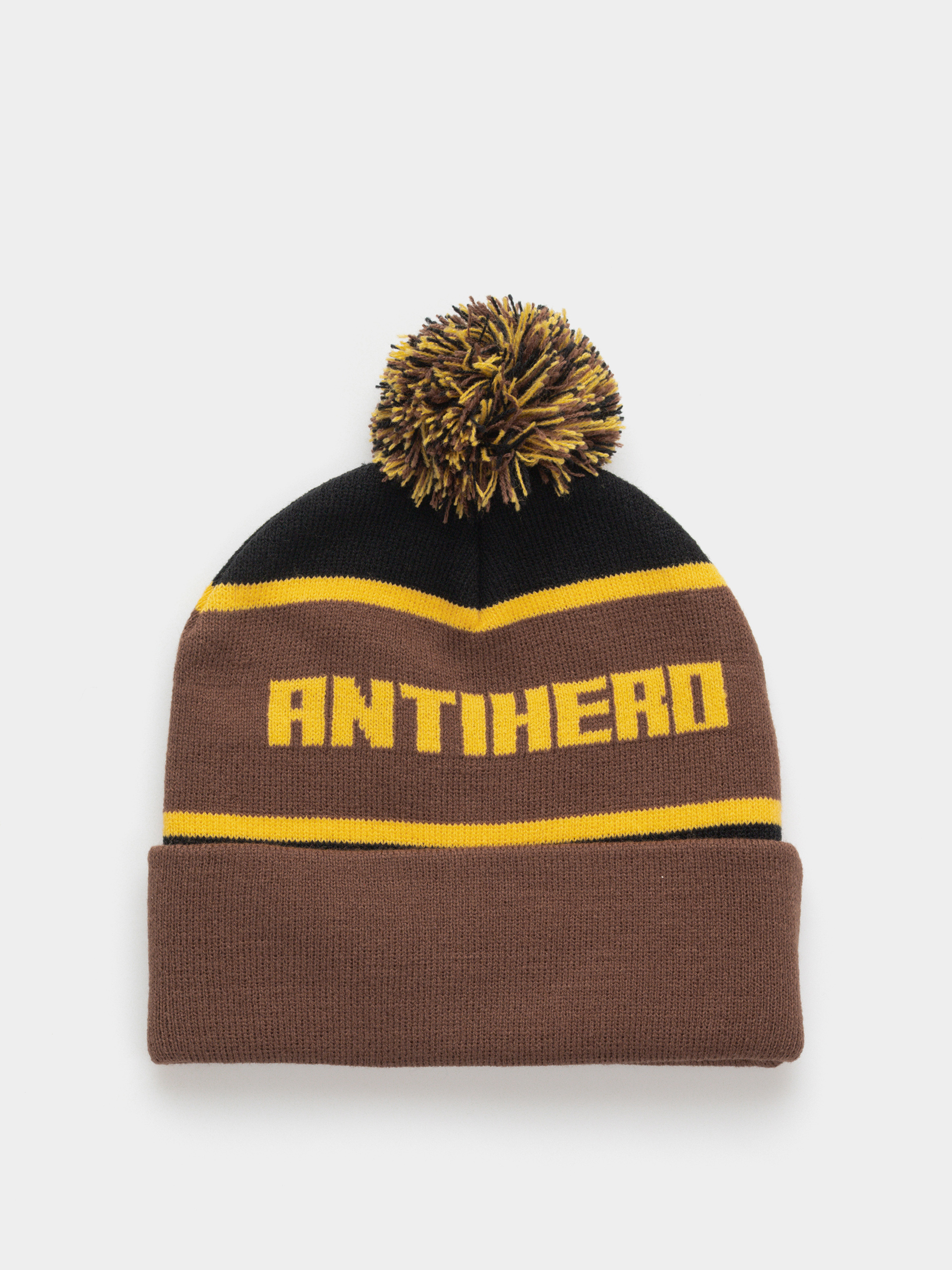 Čepice Antihero Ice Cold (black/brown/gold)