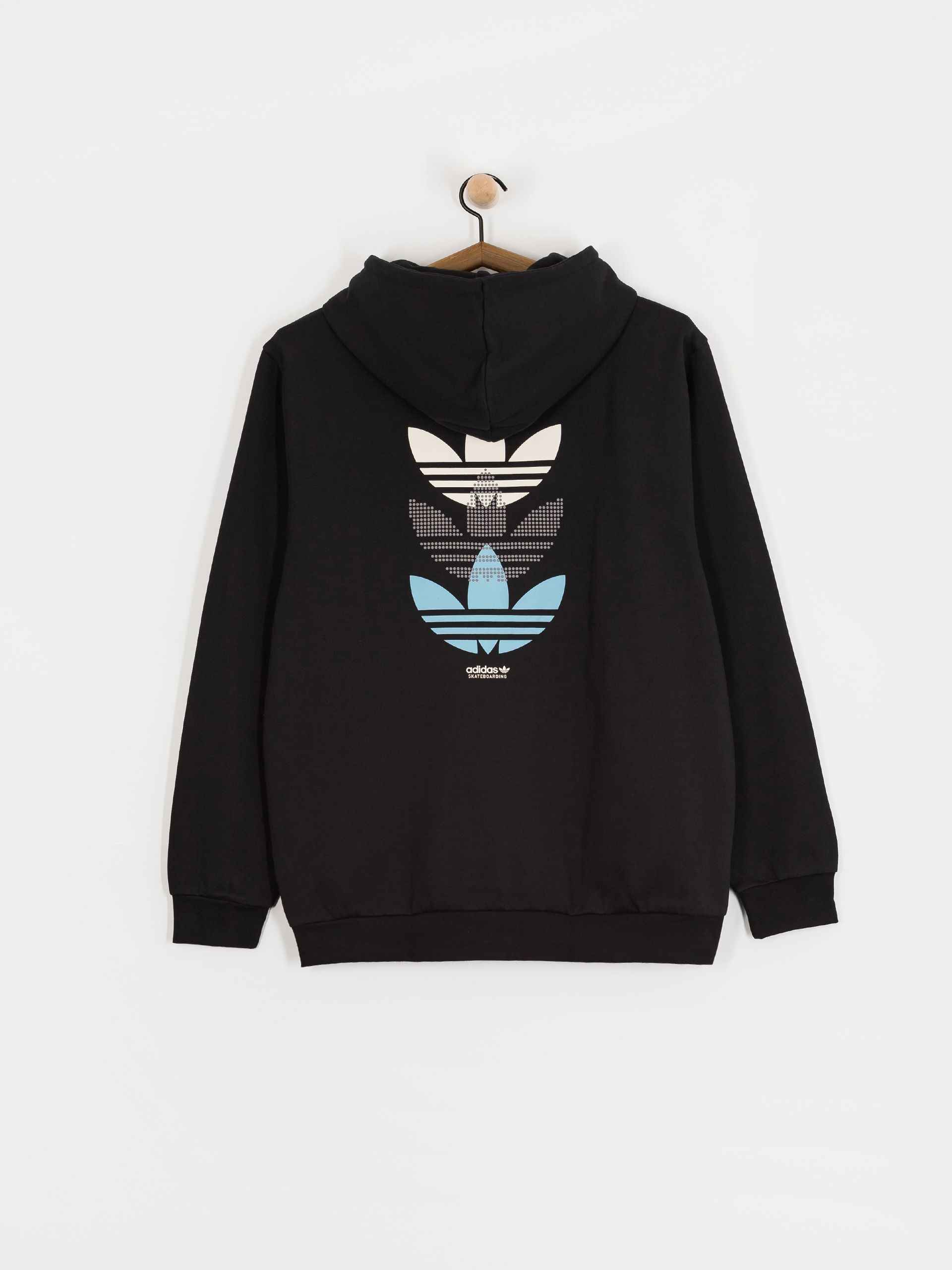 Mikina s kapucí adidas Trip Tre HD (black/preblu)