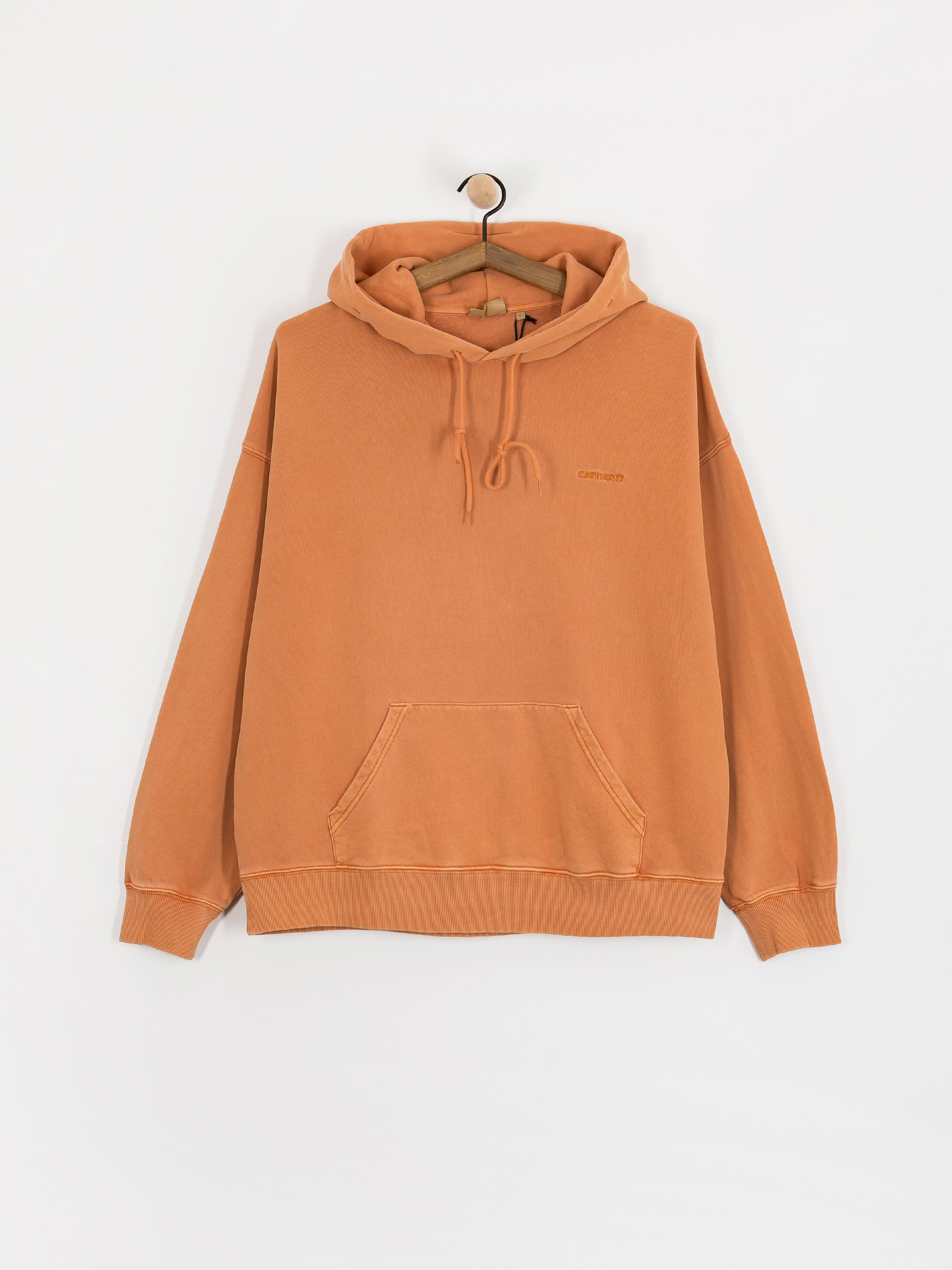Mikina s kapucí Carhartt WIP Benton HD (redhaven)
