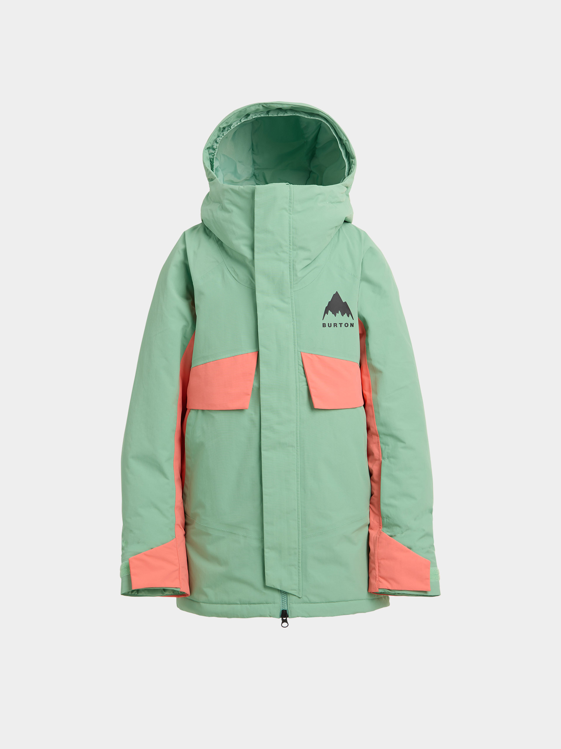 Snowboardová bunda Burton Ascutney 2L JR (soft sage/peach echo)