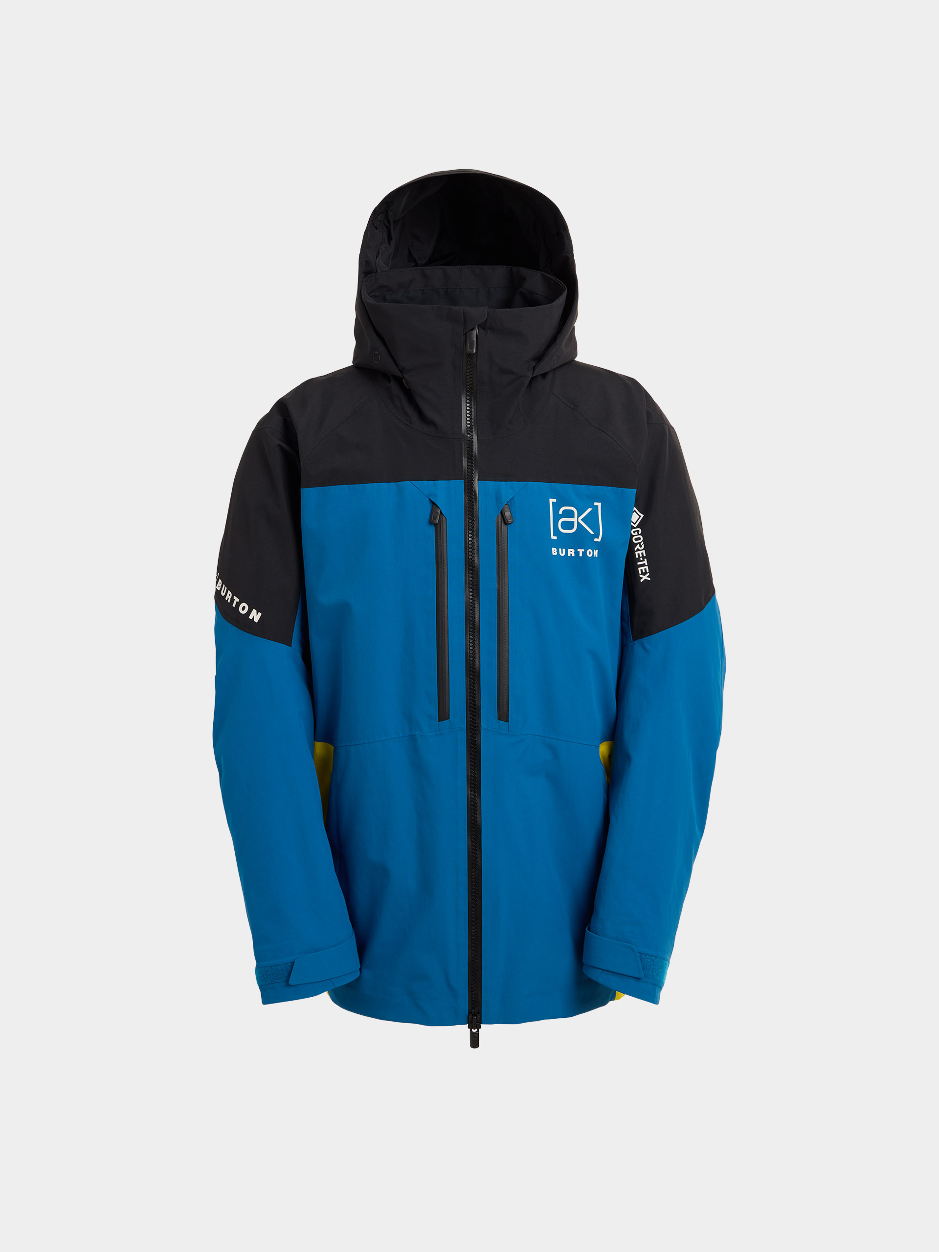 Pánská Snowboardová bunda Burton Ak Gore Tex Swash 2L (true black/blue teal/atomic yellow)
