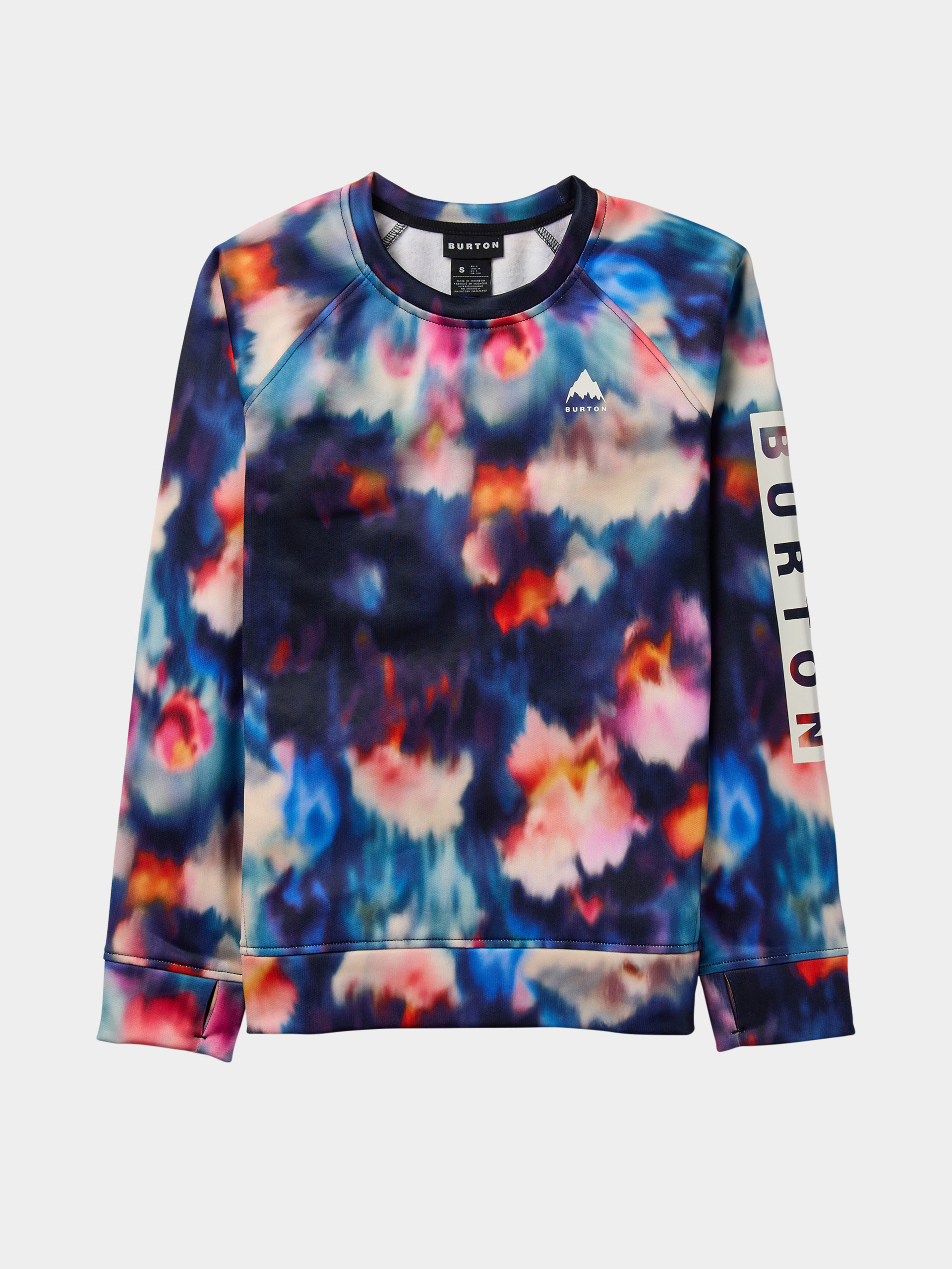 Mikina Burton Oak Wmn (floral blur)