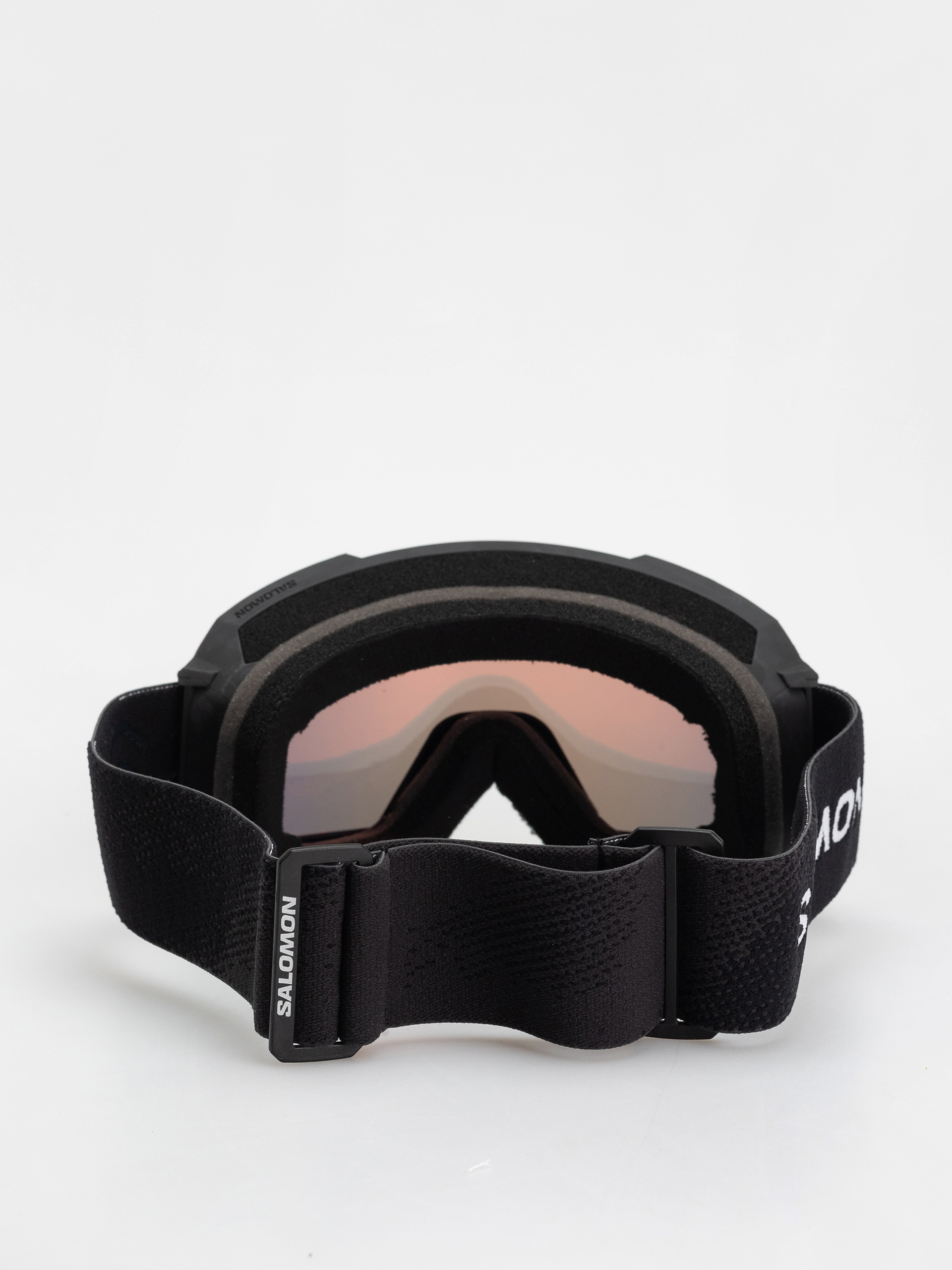 Brýle na snowboard Salomon S/View 3 (black/mid red)