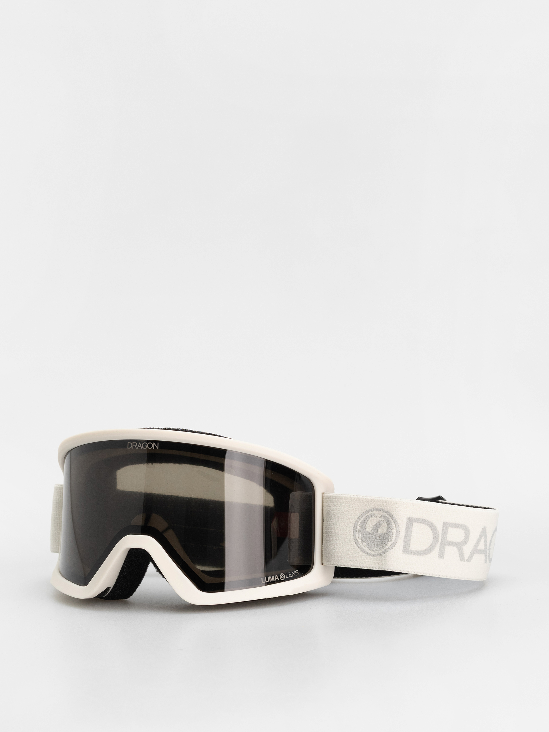 Bru00fdle na snowboard Dragon DX3 OTG (white/lumalens dark smoke)