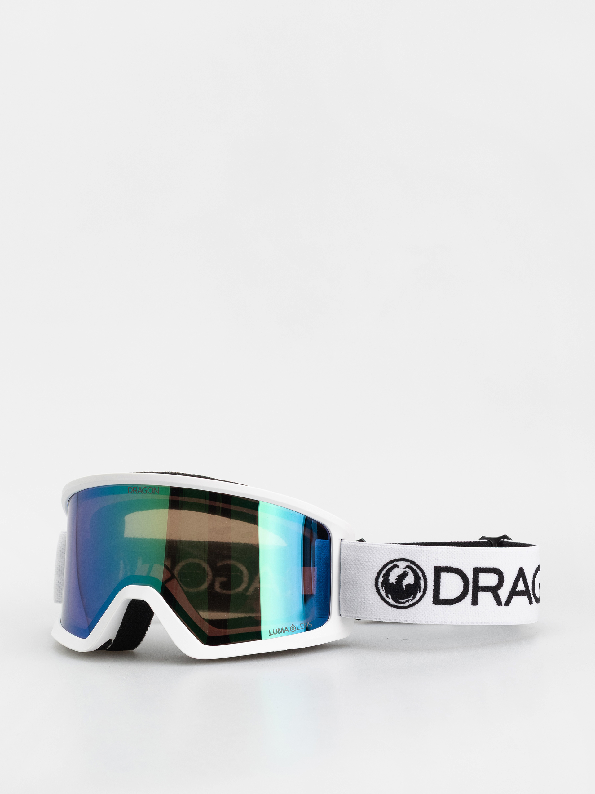 Brýle na snowboard Dragon DX3 OTG (white/lumalens green ion)