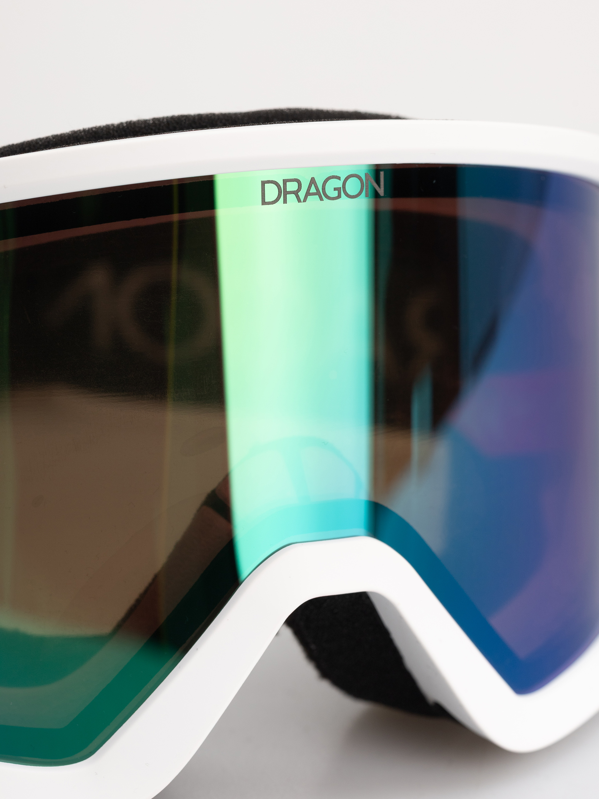 Brýle na snowboard Dragon DX3 OTG (white/lumalens green ion)