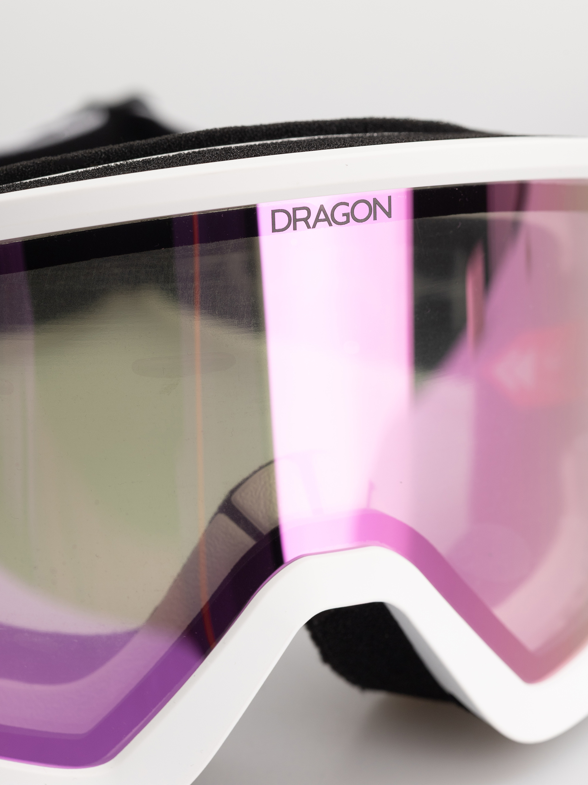 Brýle na snowboard Dragon DX3 OTG (white/lumalens pink ion)