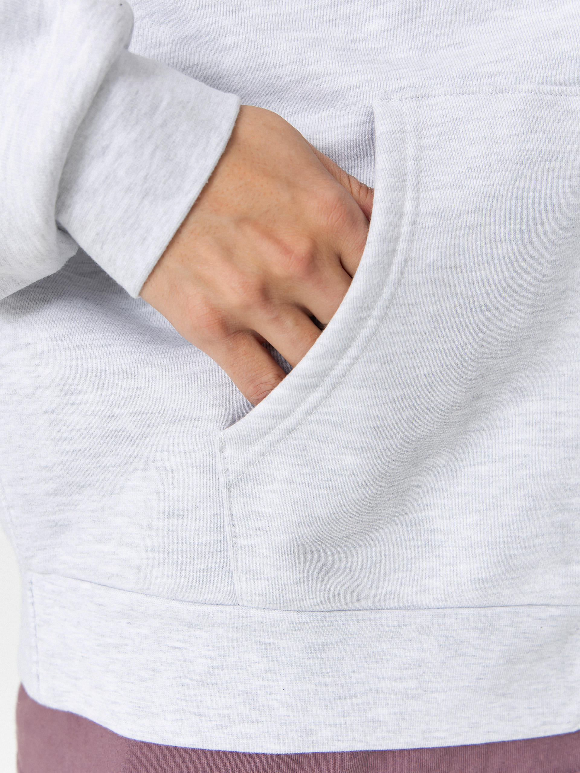 Mikina s kapucí OBEY Gaze Extra Heavy ZHD (ash grey)