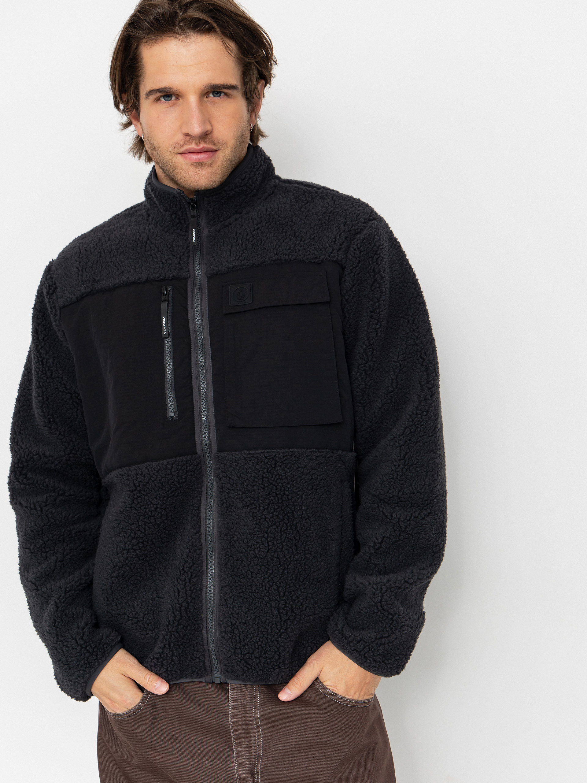 Mikina s kapucí Volcom Storm Stone ZHD