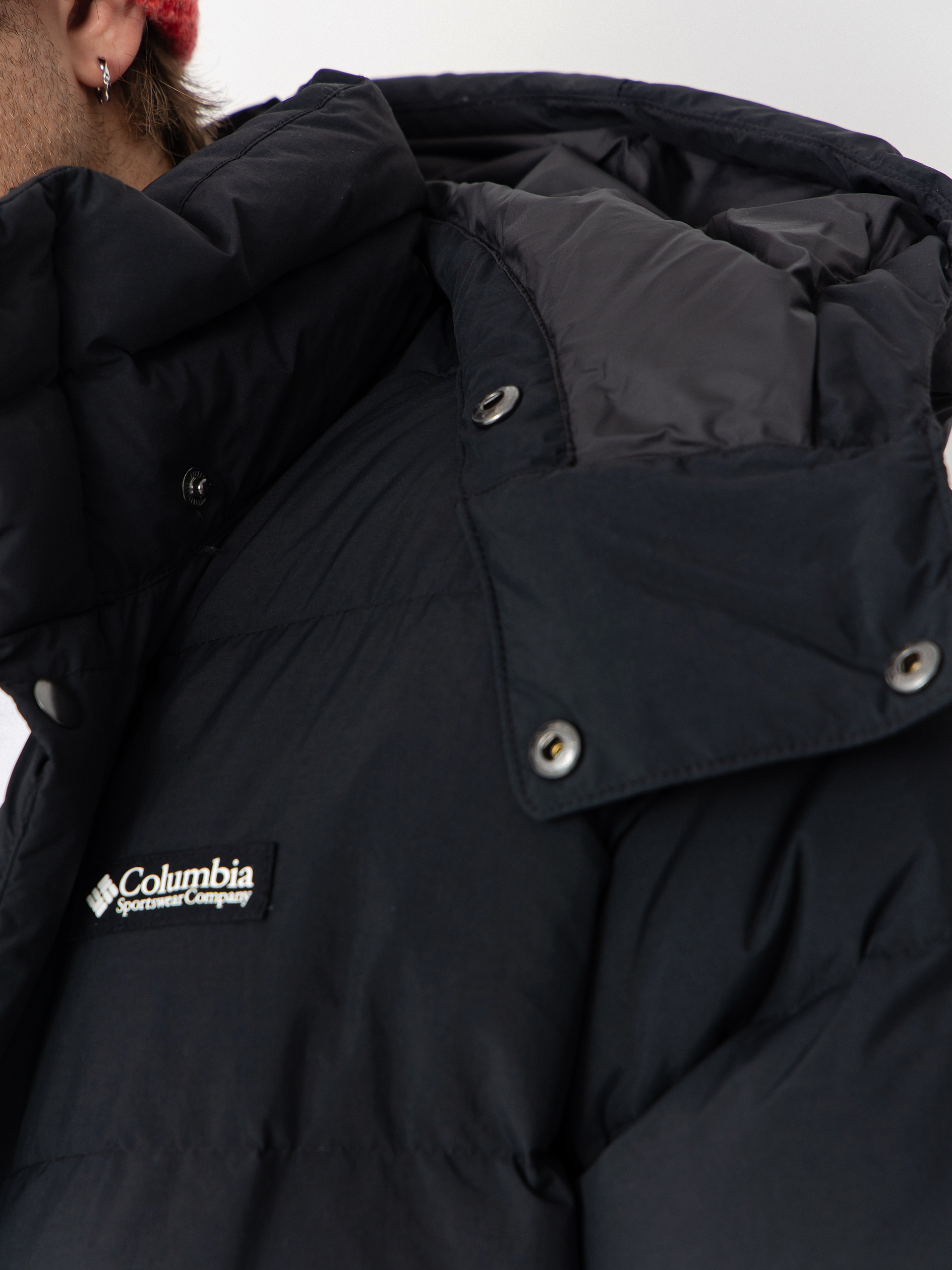 Bunda Columbia Wallowa Down Hooded (black)