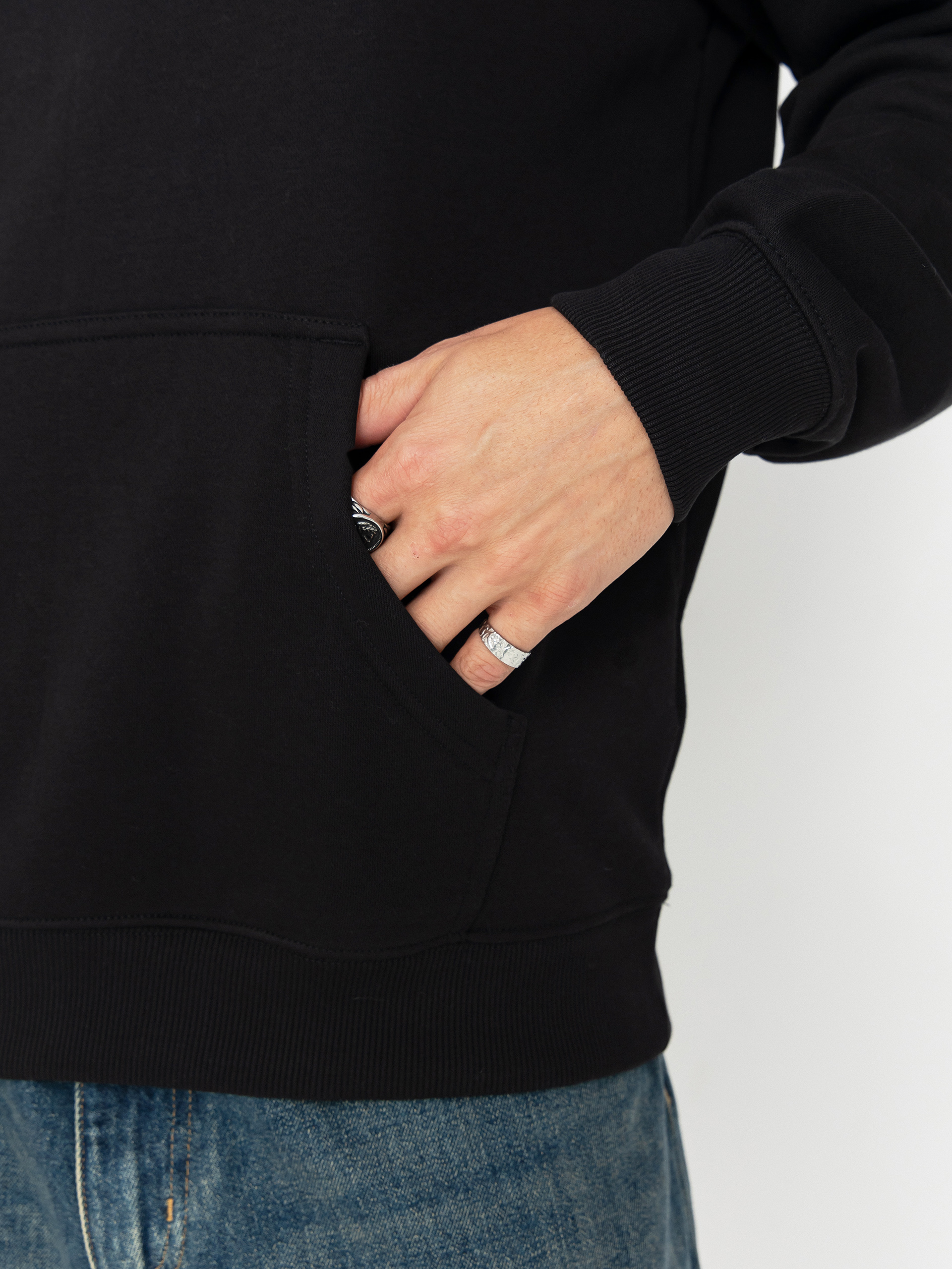 Mikina s kapucí DC Fast Bubble HD (black)