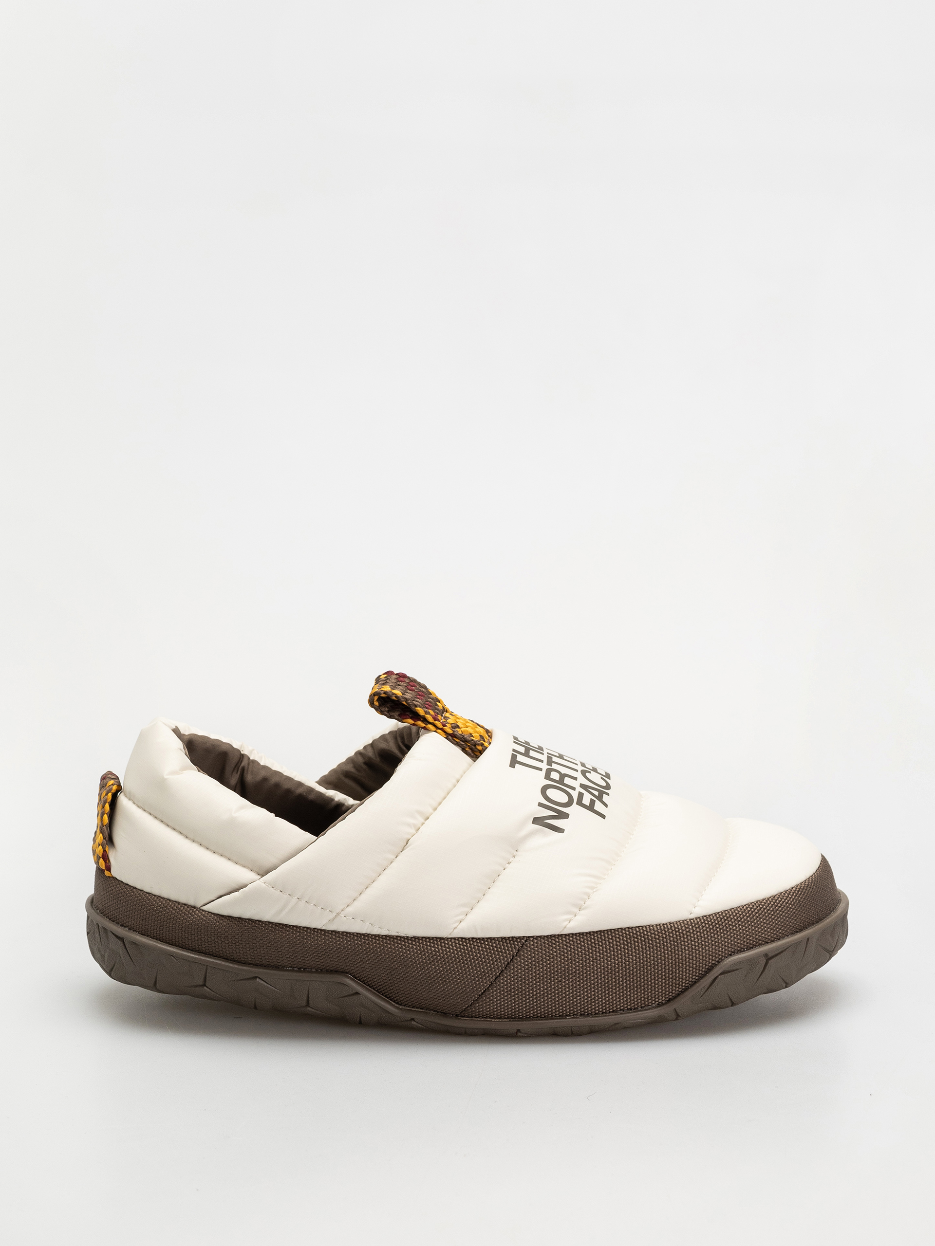 Boty The North Face Nuptse Mule Wmn (white dune/mocha brown)