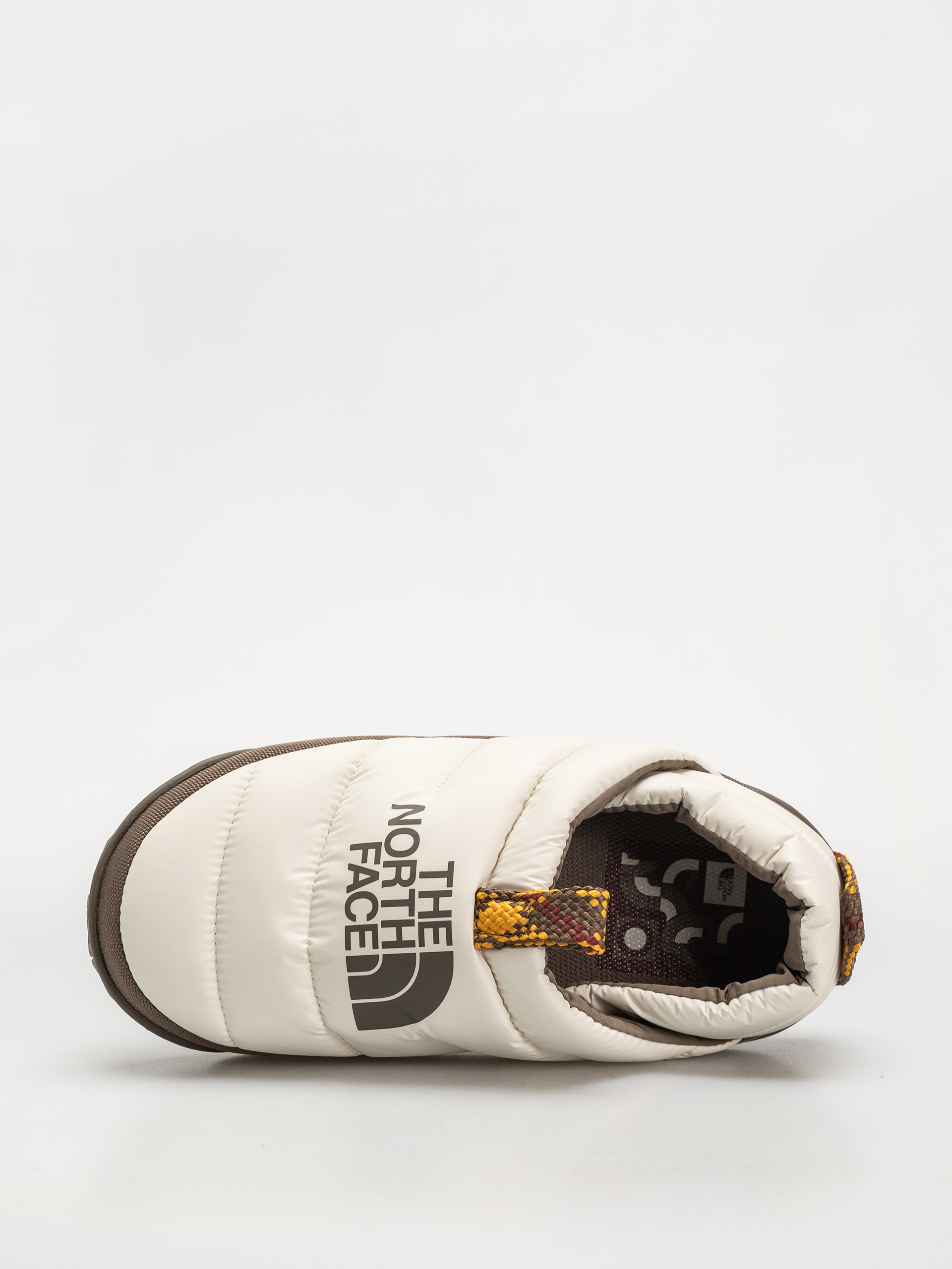 Boty The North Face Nuptse Mule Wmn (white dune/mocha brown)