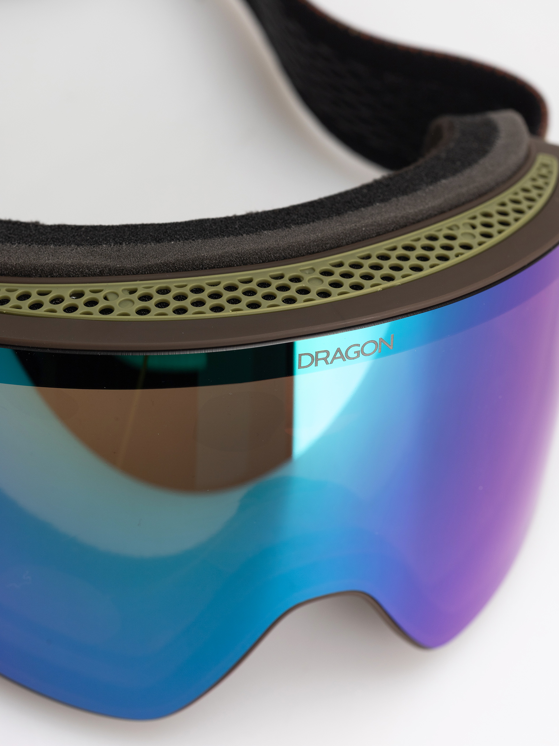 Brýle na snowboard Dragon PXV (leafycamo/lumalens green ion+lumalens violet)