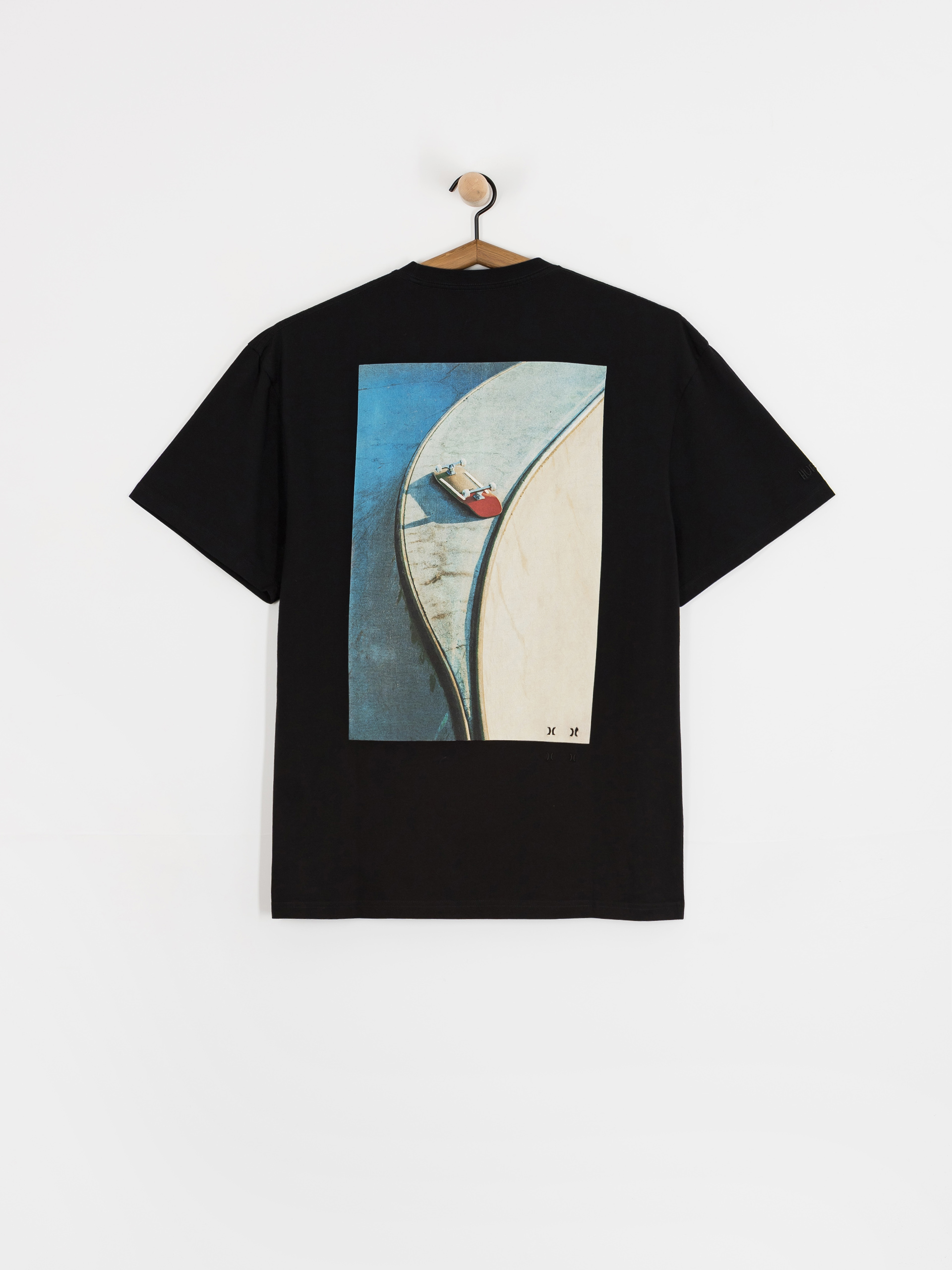 Tričko Hurley Bcnk8 Washed (black)