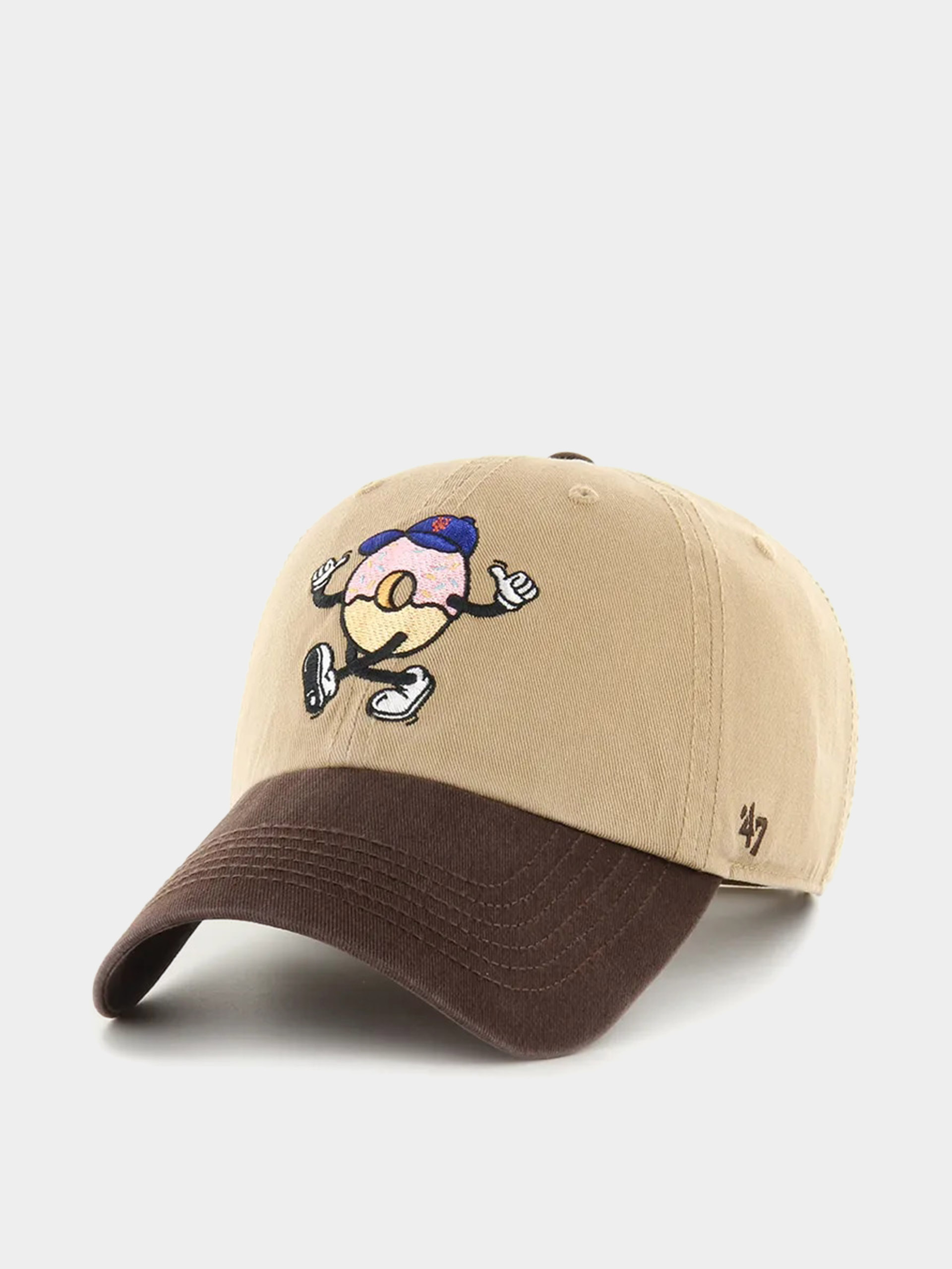 Kšiltovka  47 Brand MLB New York Mets Khaki Cartoon Icon (khaki)