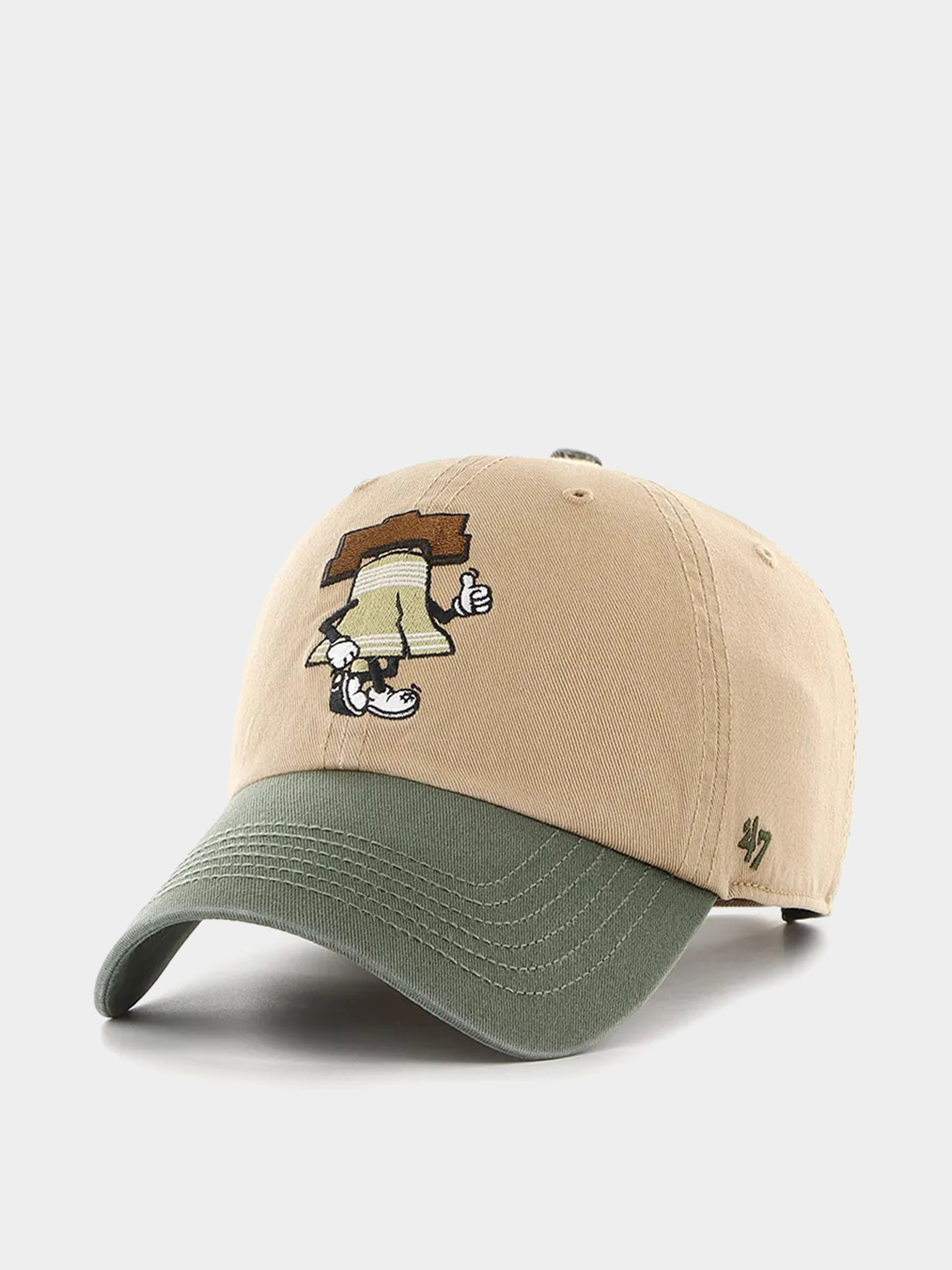 Kšiltovka  47 Brand MLB Philadelphia Phillies Cartoon Icon (khaki)