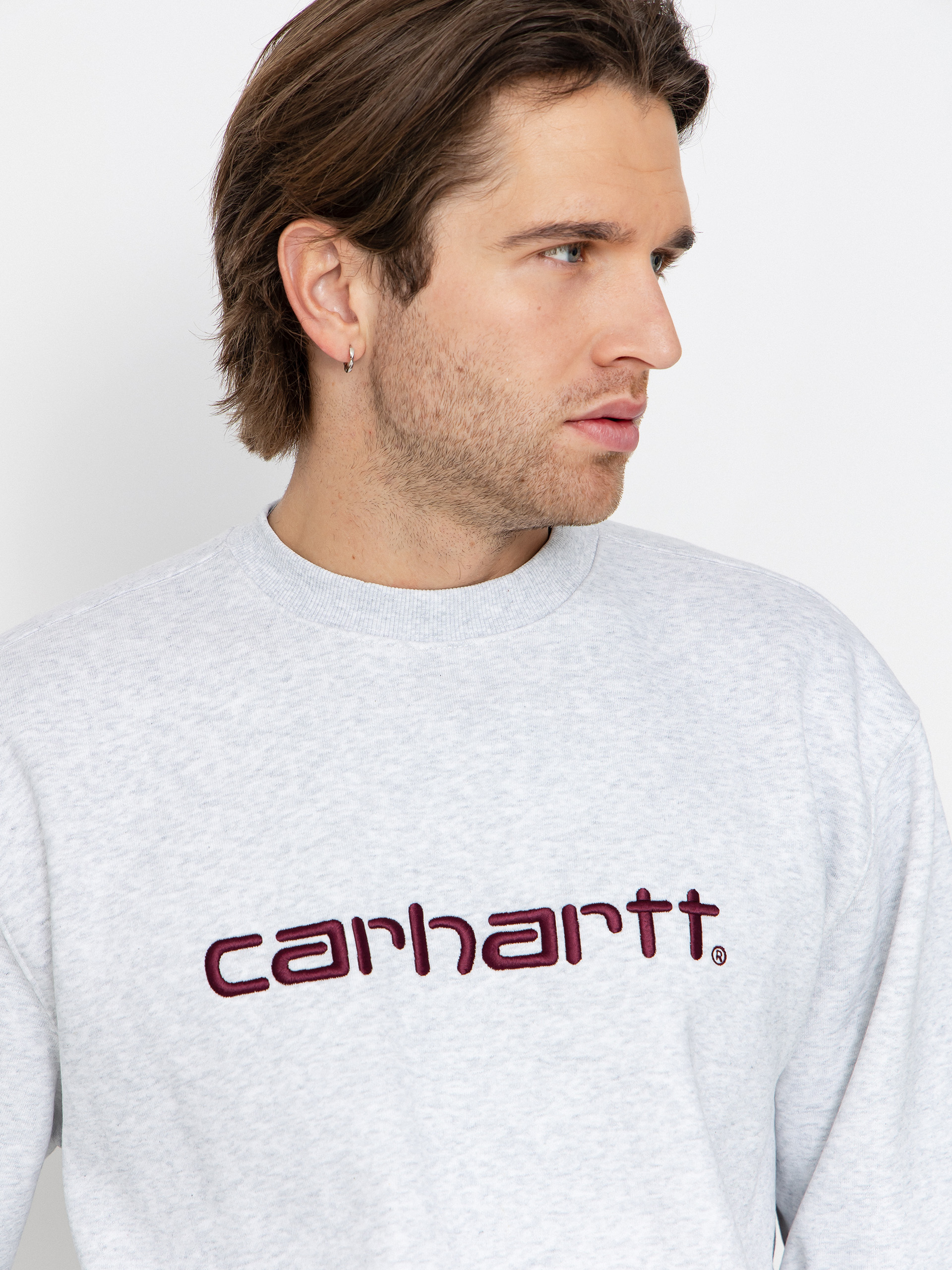 Mikina Carhartt WIP Carhartt (ash heather/rondo)