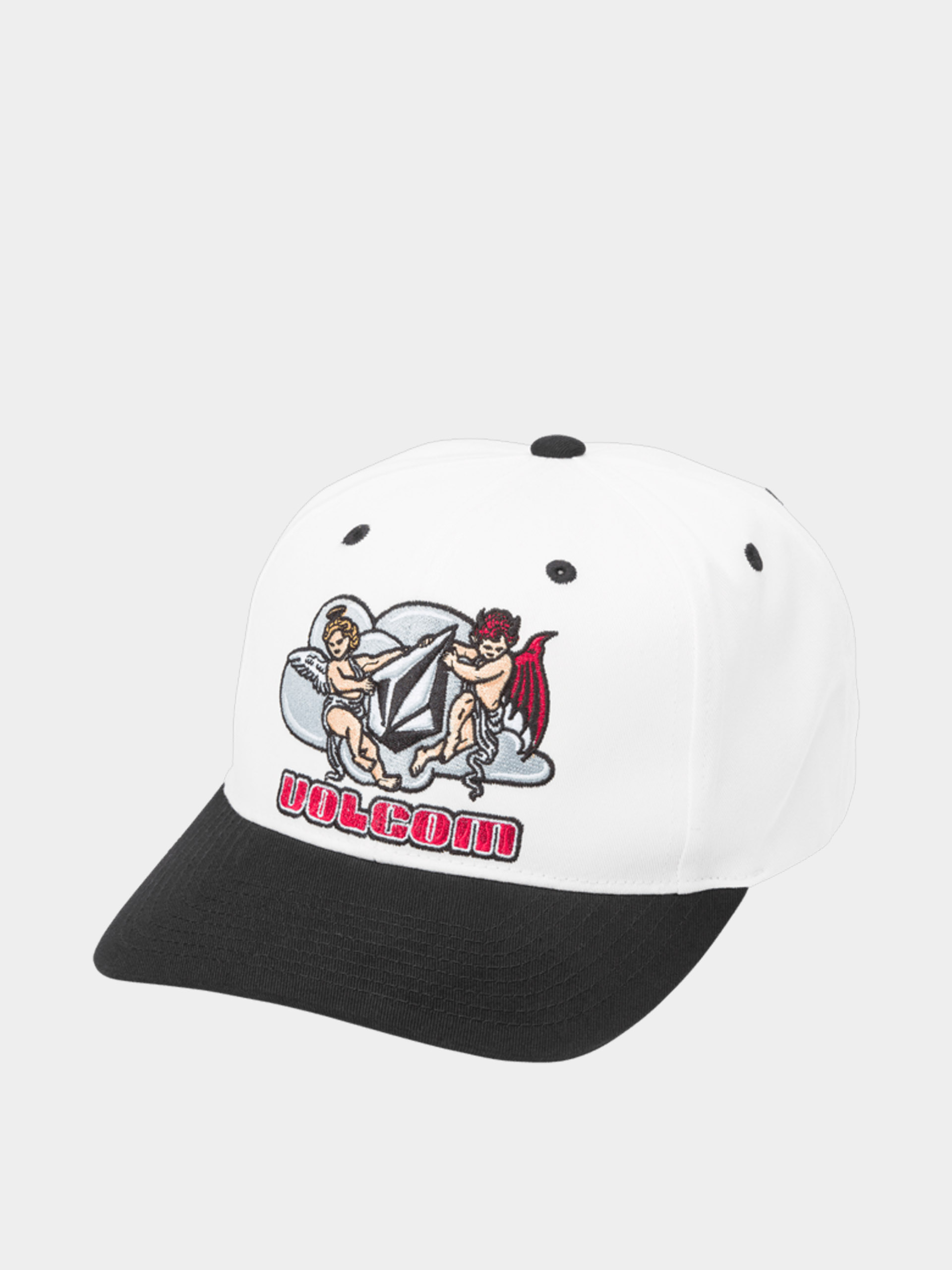 Kšiltovka  Volcom Good And Evil (off white)