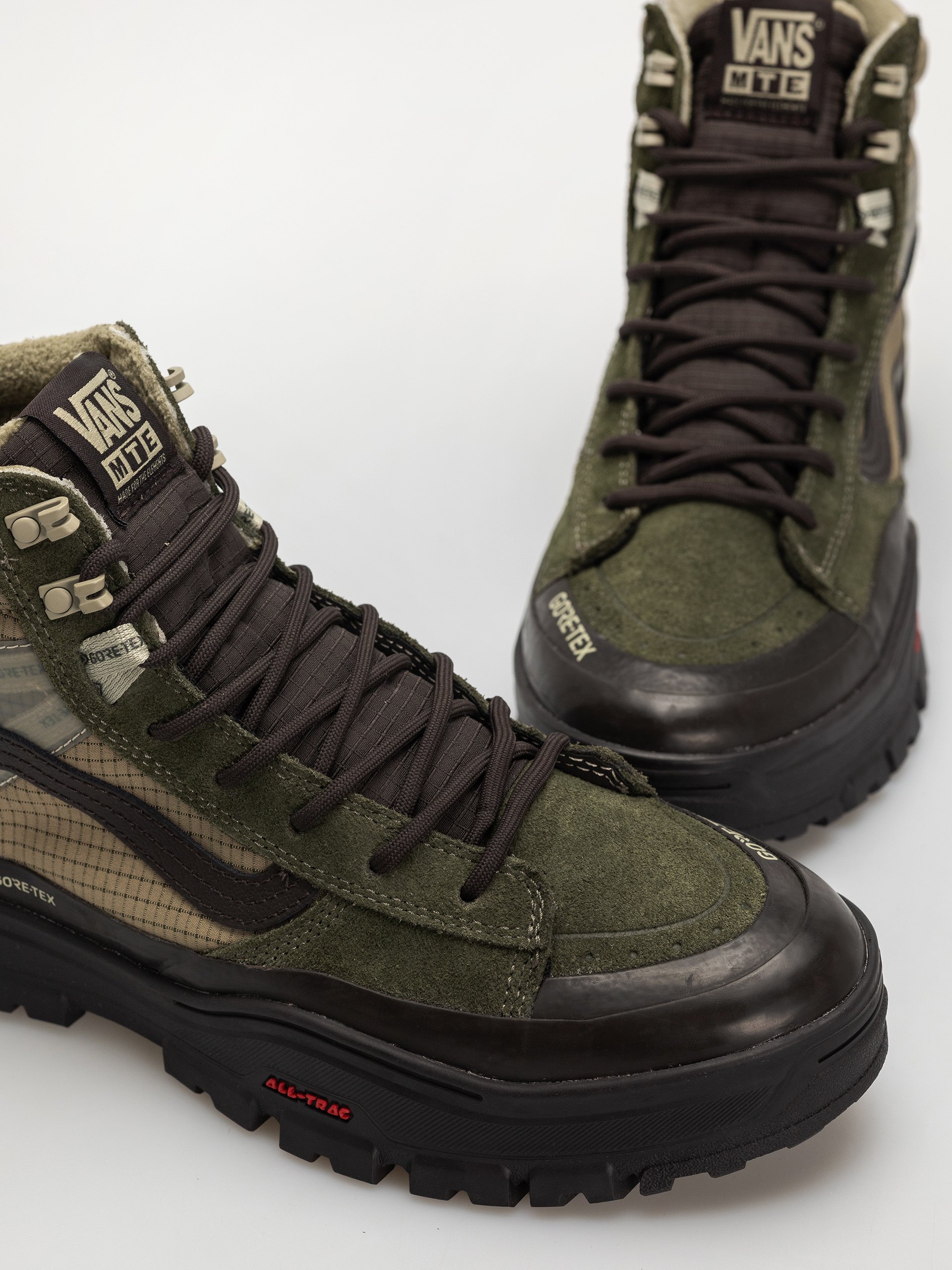 Boty Vans Mte Sk8 Hi Gore Tex Insulated (dark green/dark brown)