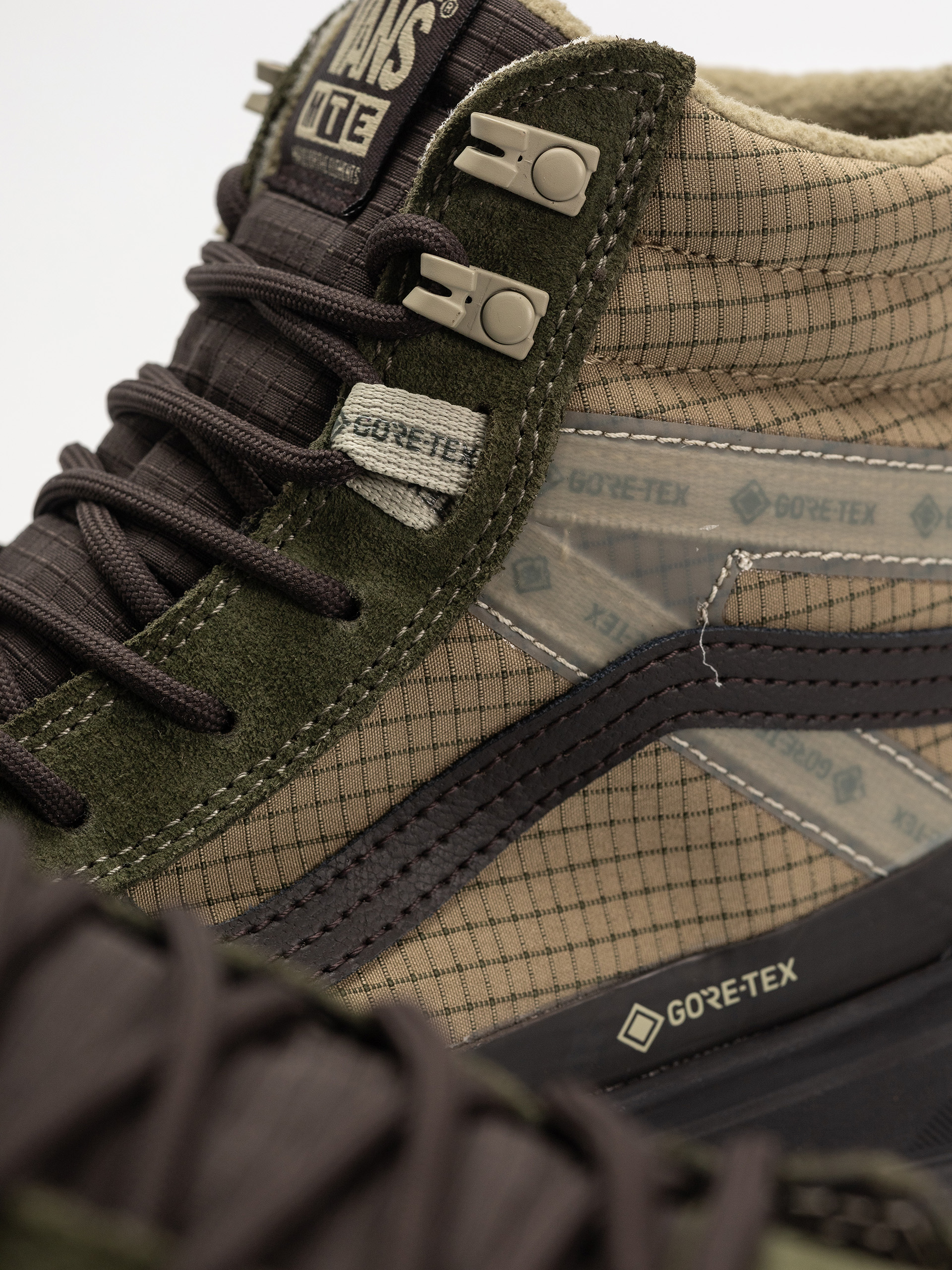Boty Vans Mte Sk8 Hi Gore Tex Insulated (dark green/dark brown)