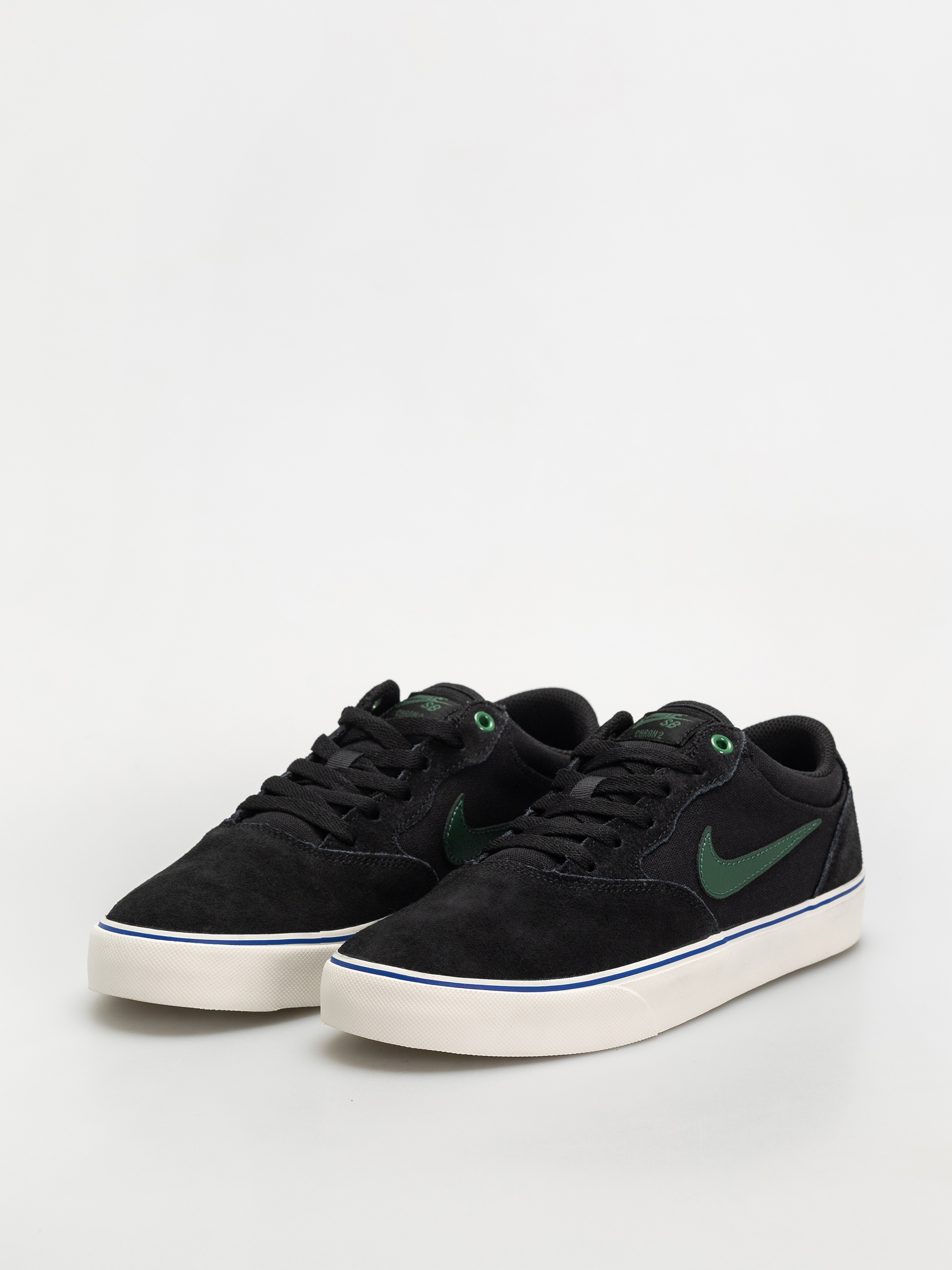 Boty Nike SB Chron 2 (black/fir sail racer blue)