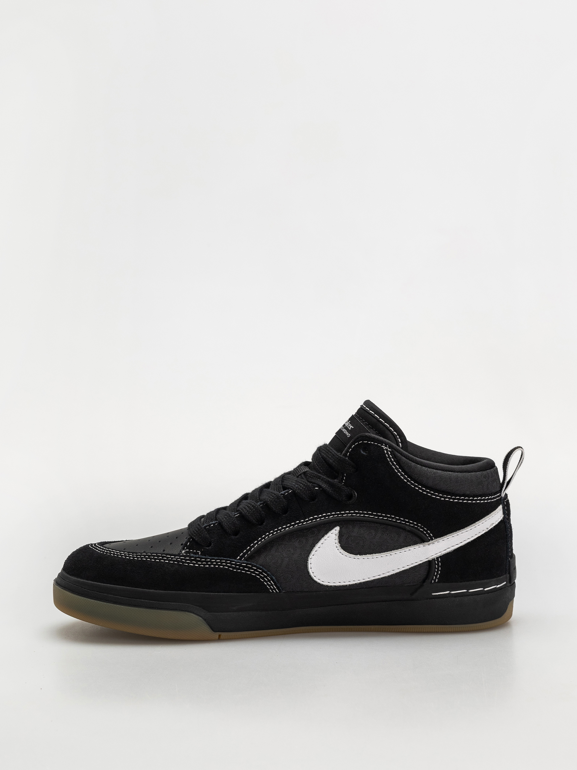 Boty Nike SB React Leo (black/white black gum light brown)