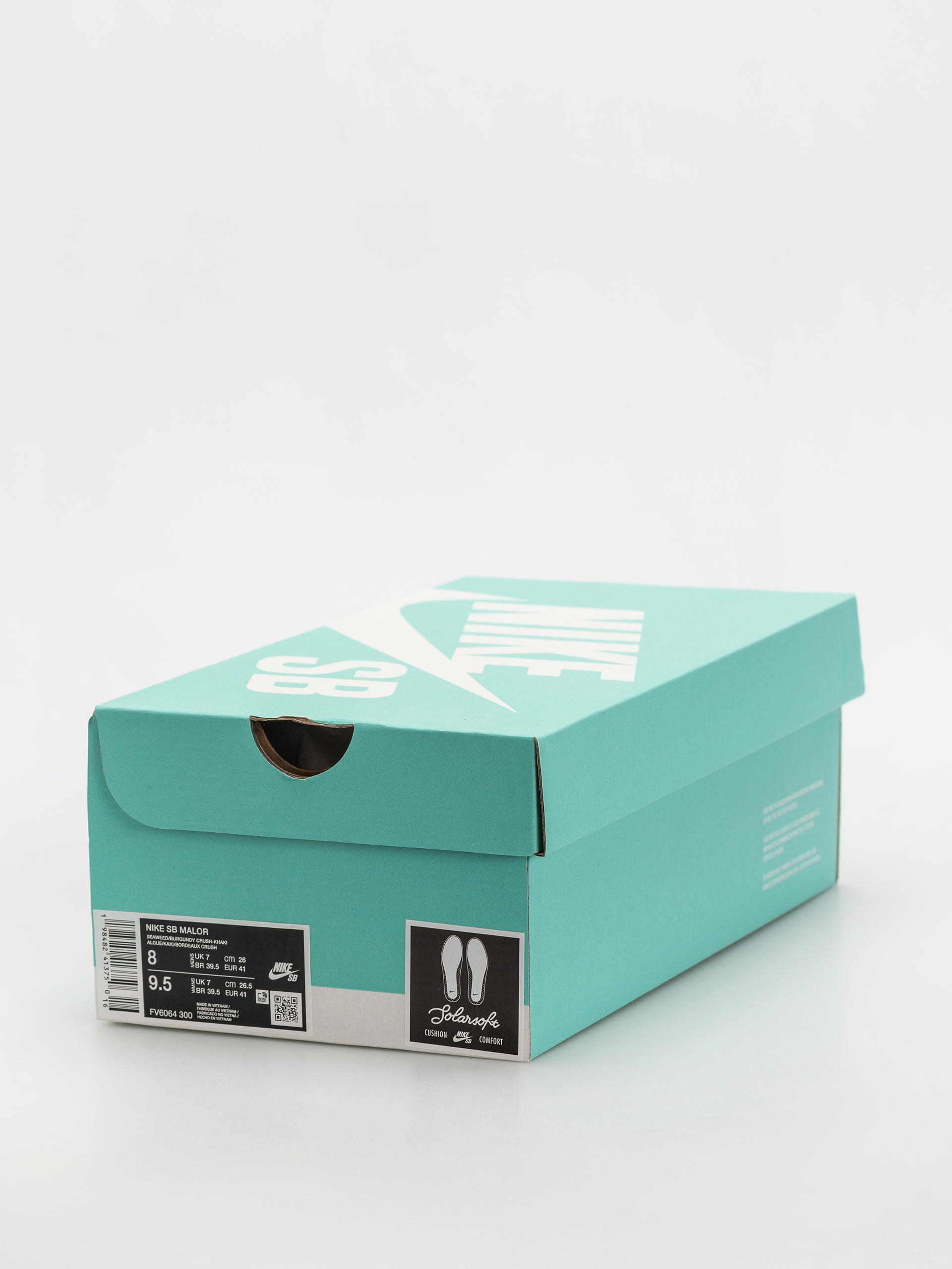 Boty Nike SB Malor (seaweed/burgundy crush khaki phantom)