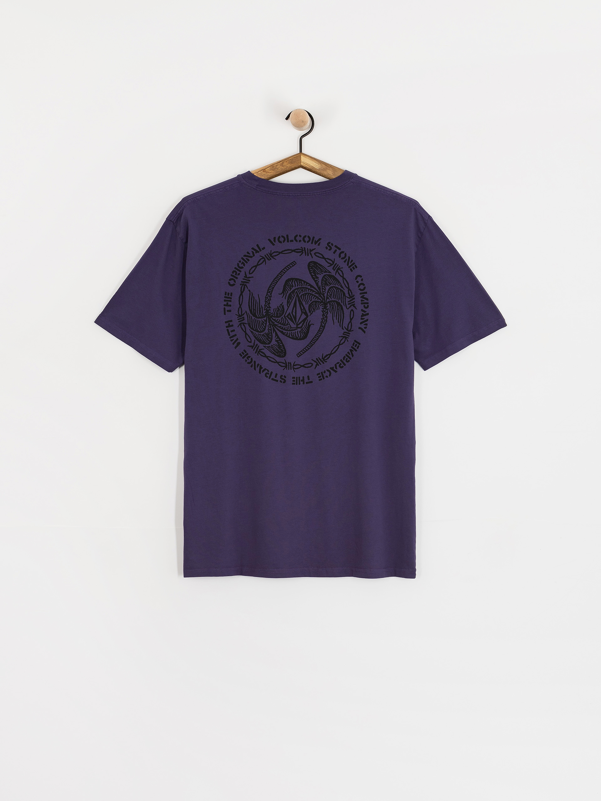 Tričko Volcom Circlepalm Pw (dark purple)