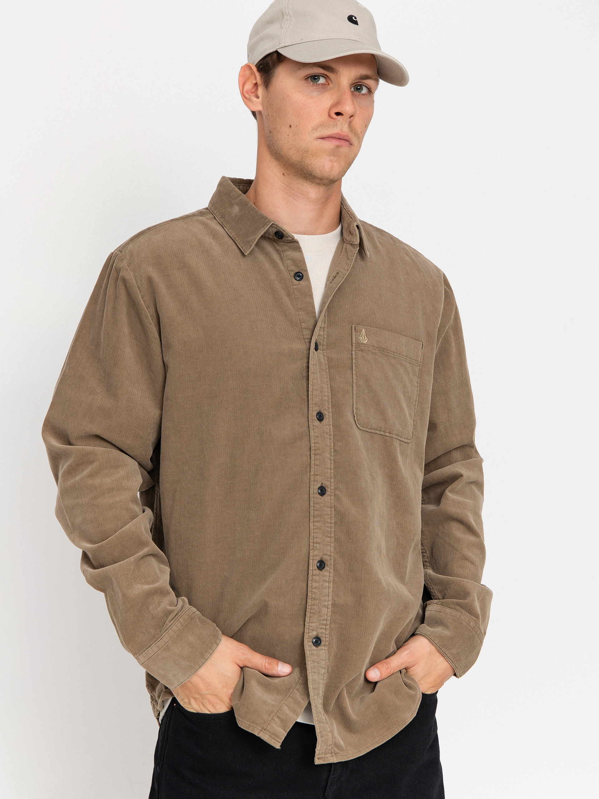 Košile Volcom Zander (teak)