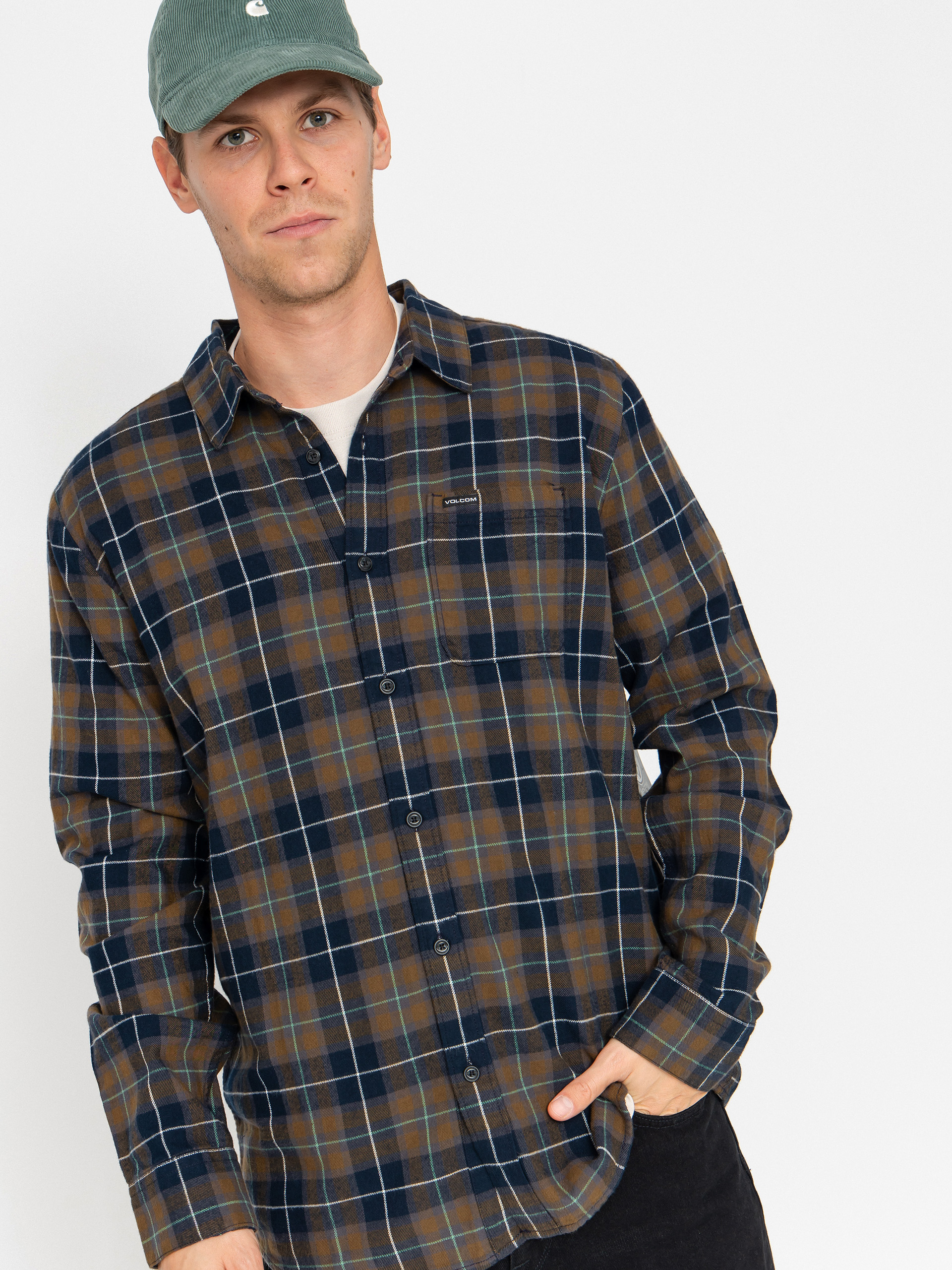 Kou0161ile Volcom Caden Plaid (navy)