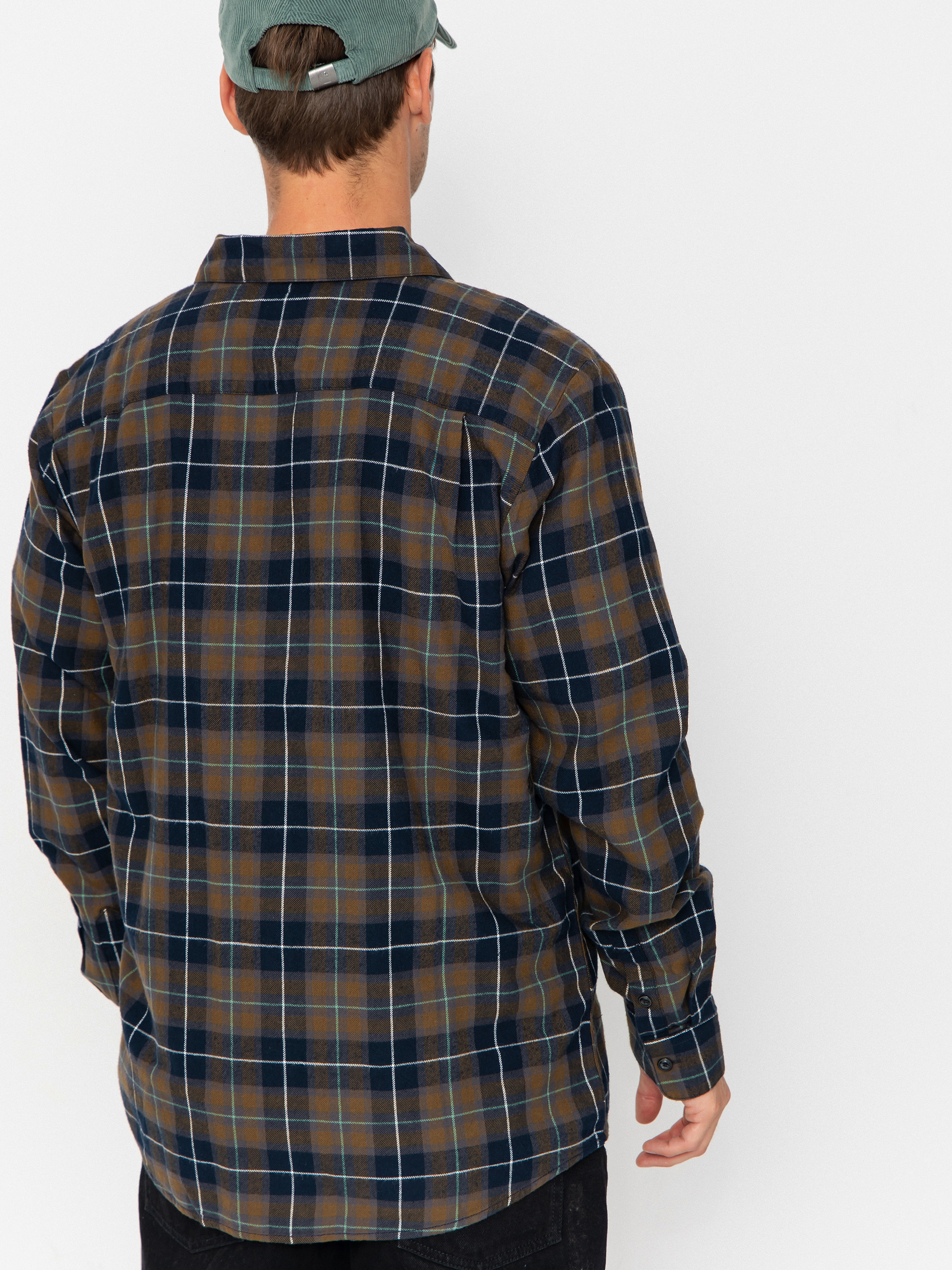 Košile Volcom Caden Plaid (navy)