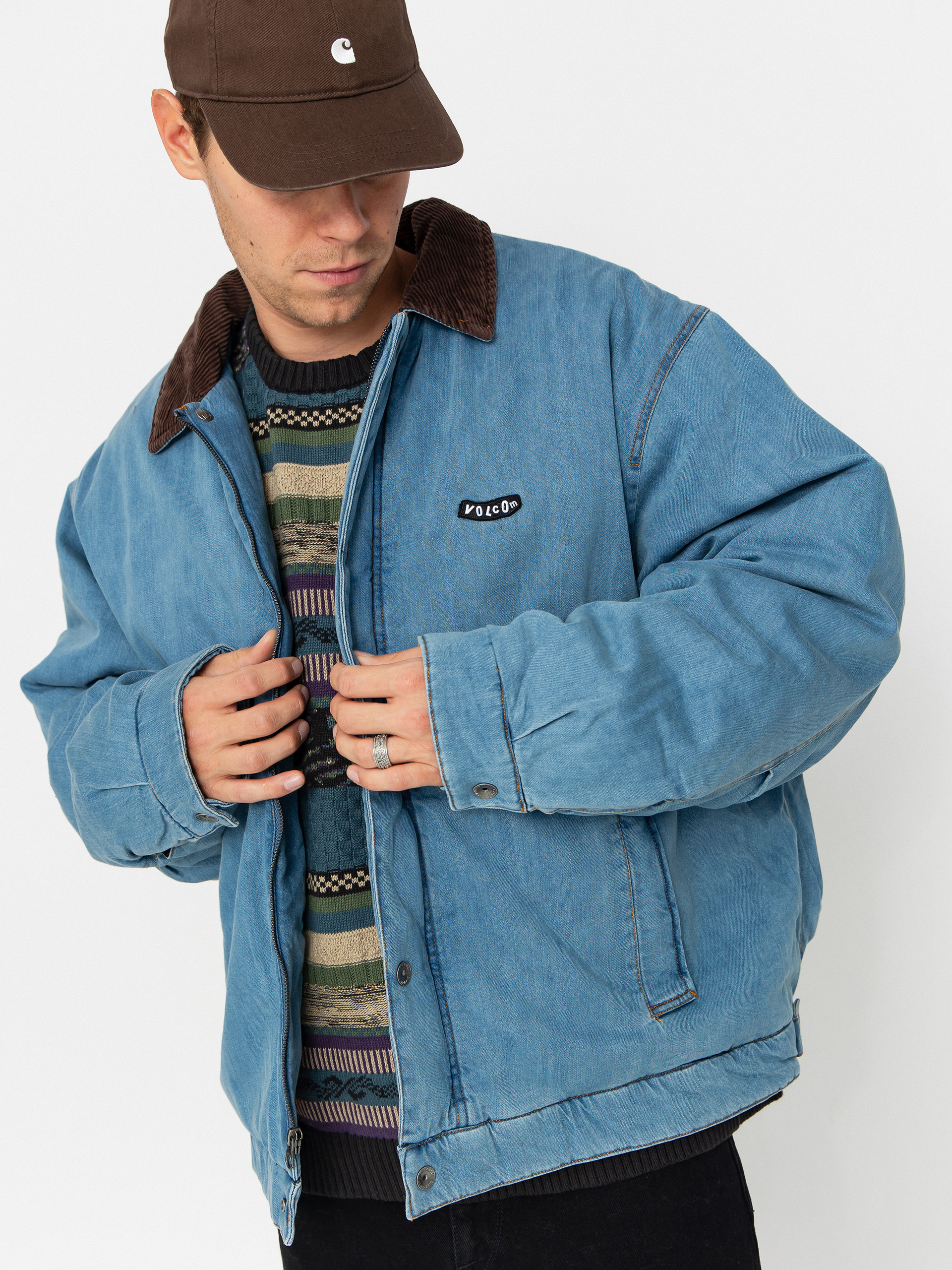 Bunda Volcom Stonewish (denim)