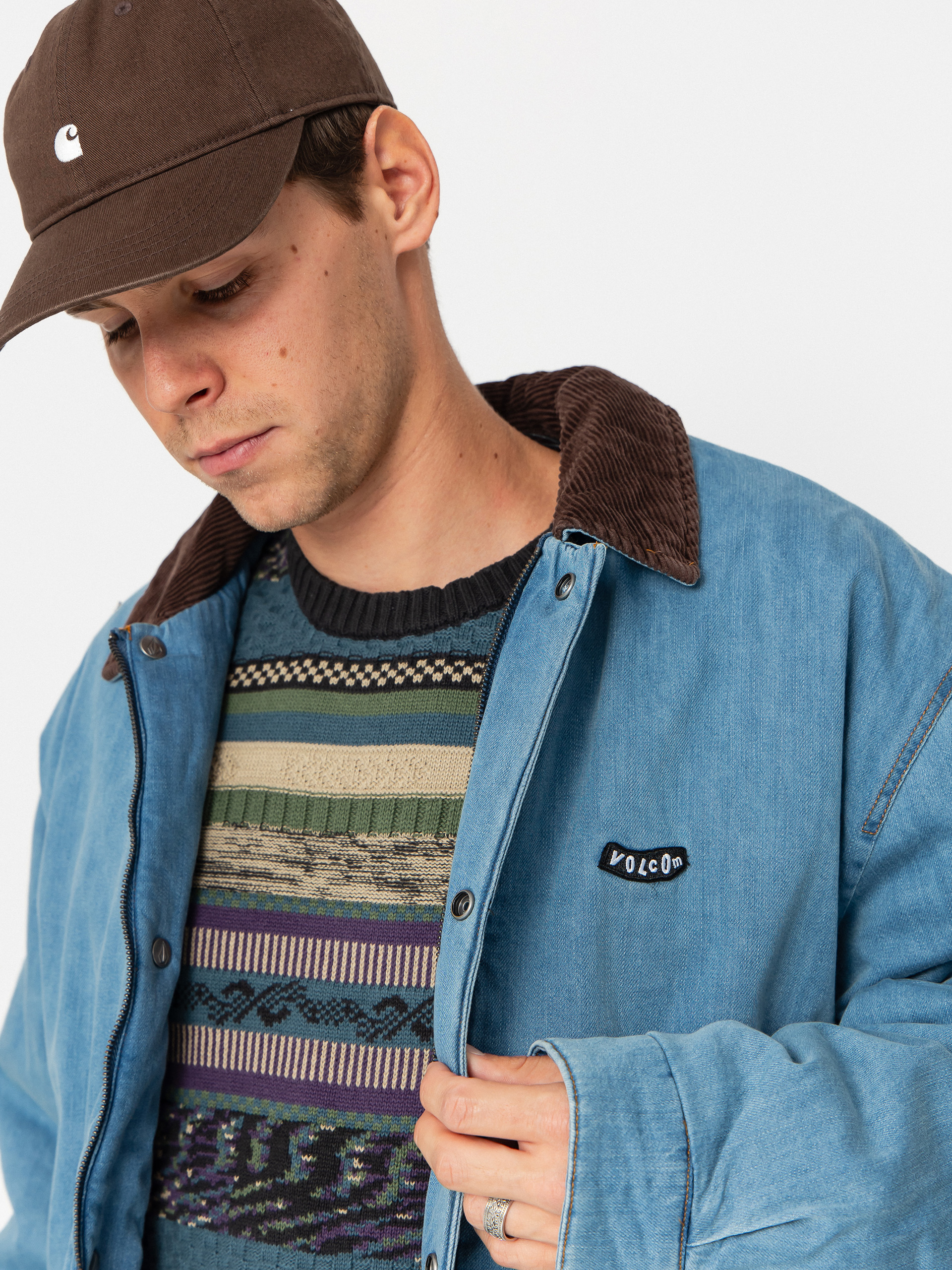 Bunda Volcom Stonewish (denim)