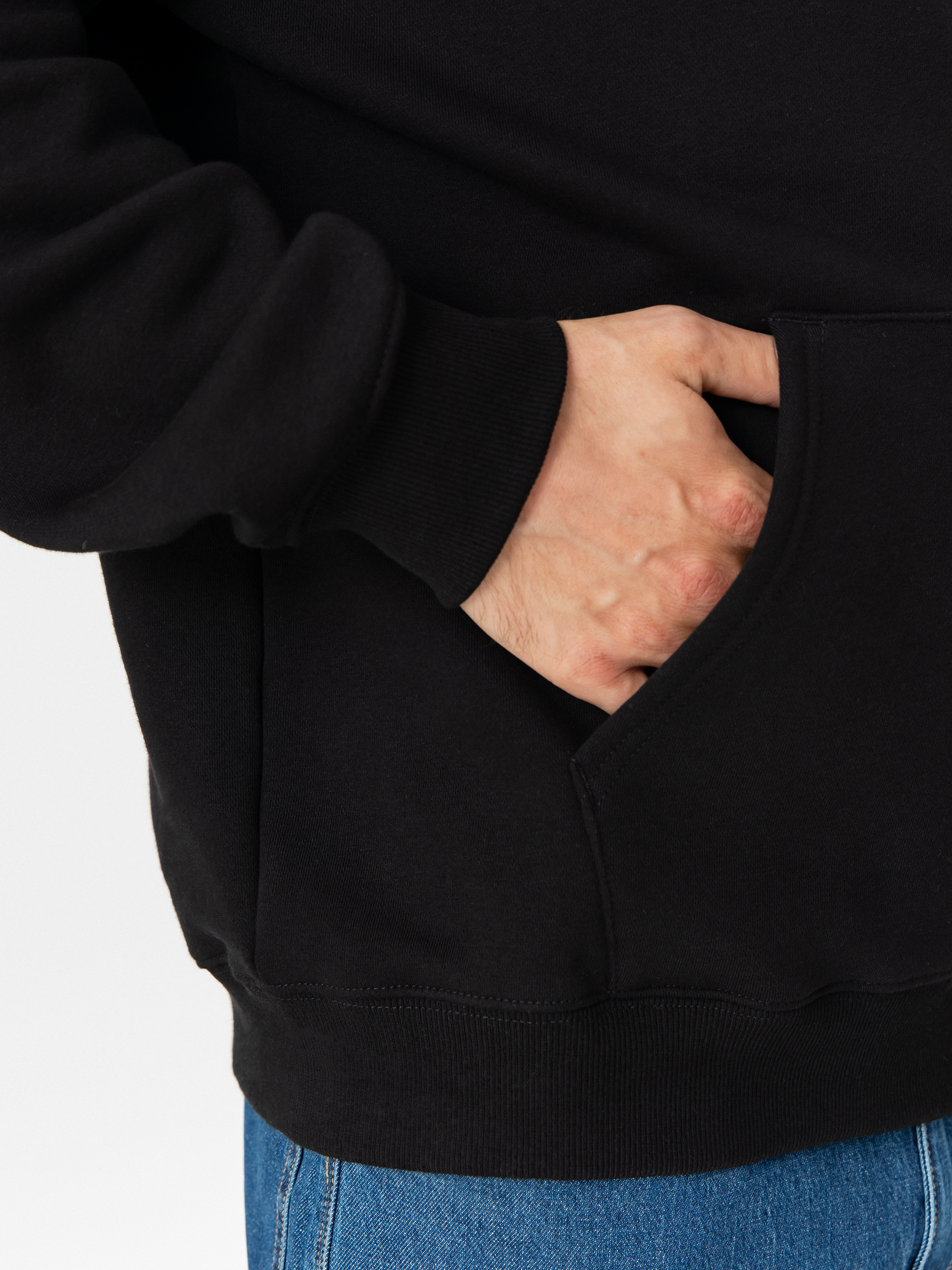 Mikina s kapucí Volcom Watanite HD (black)