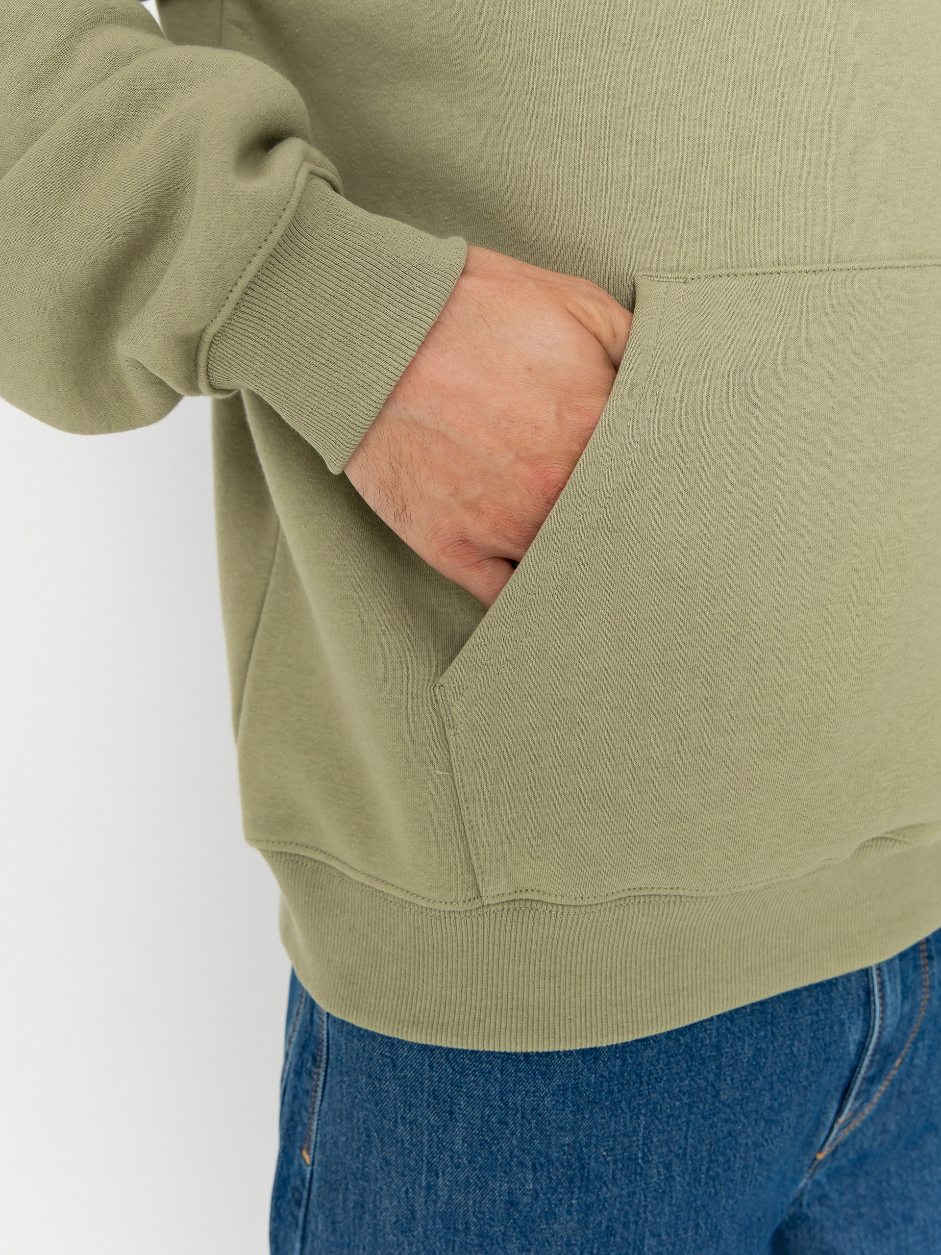 Mikina s kapucí Volcom Watanite HD (green tea)