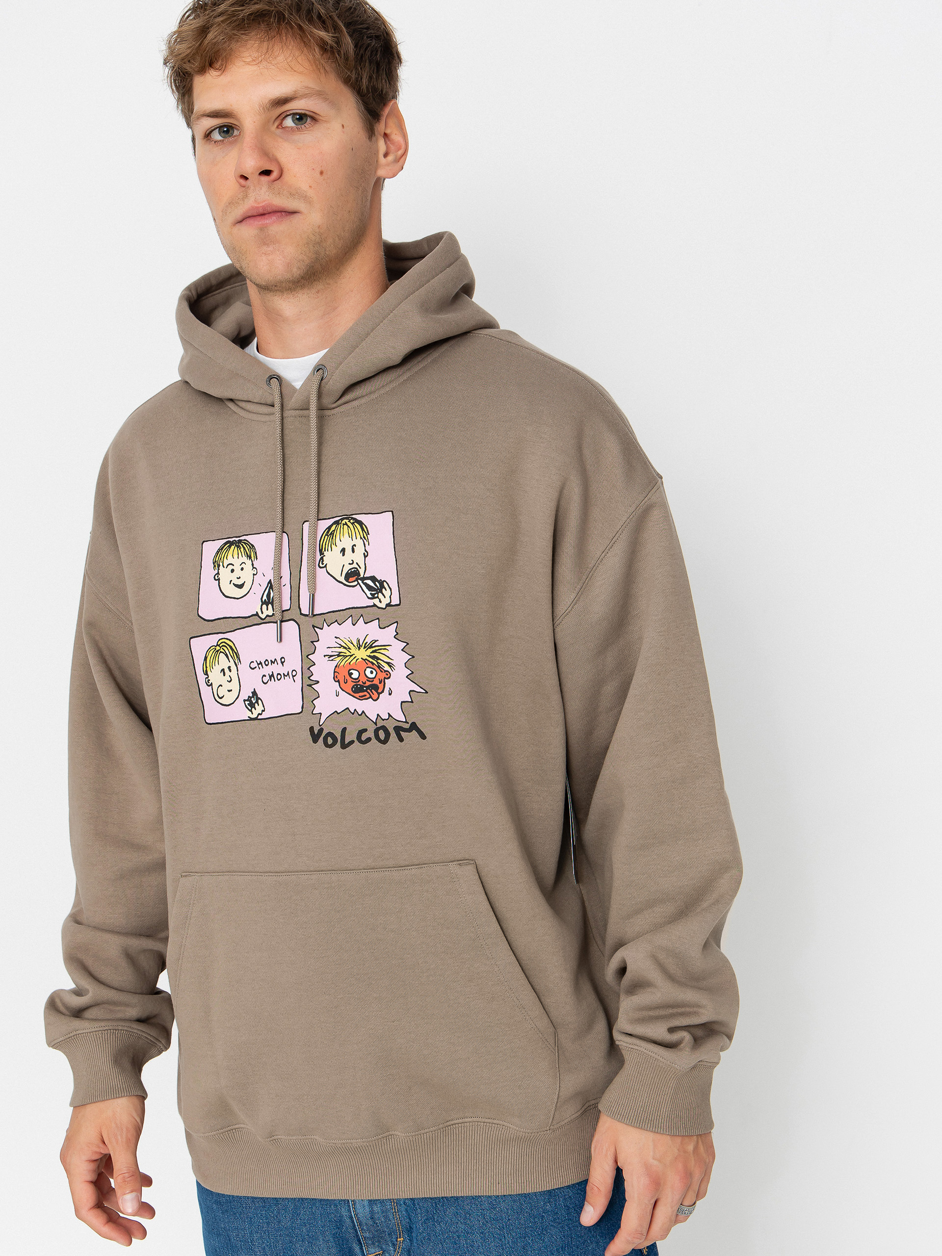 Mikina s kapucí Volcom Chomp Chomp HD