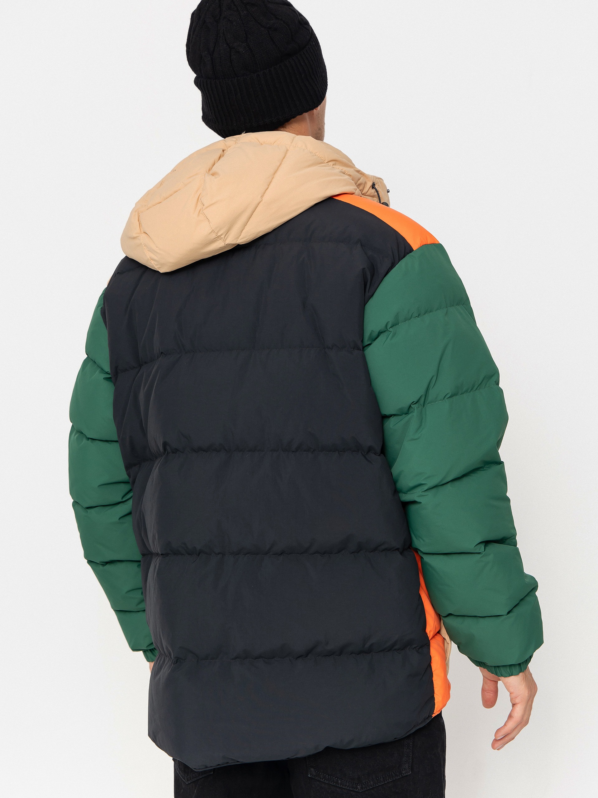 Bunda Columbia Wallowa Down Hooded (canoe/zing/rain forest/black)