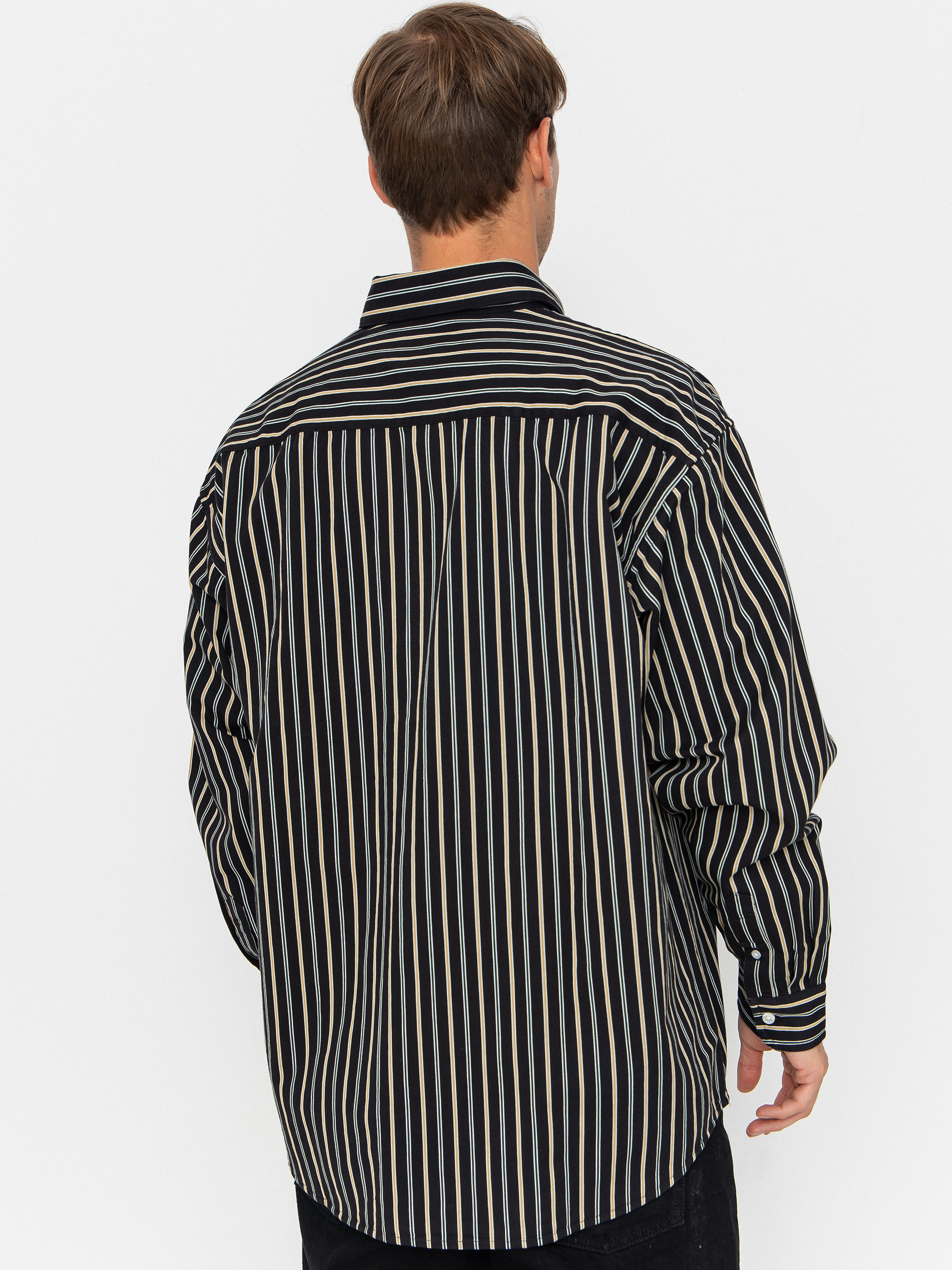 Košile Carhartt WIP Palance (palance stripe/black)