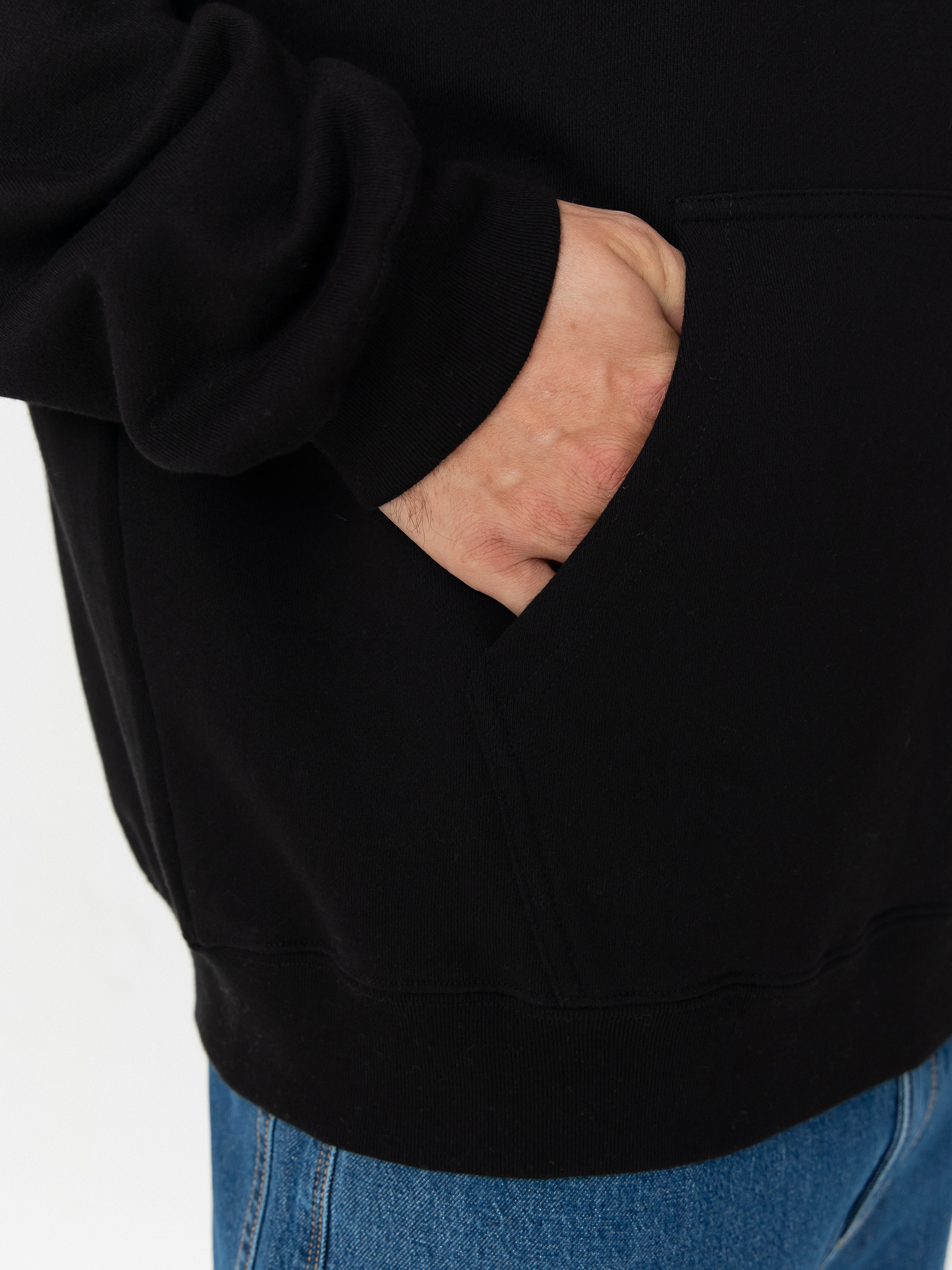 Mikina s kapucí Polar Skate Dave Third Eye HD (black)