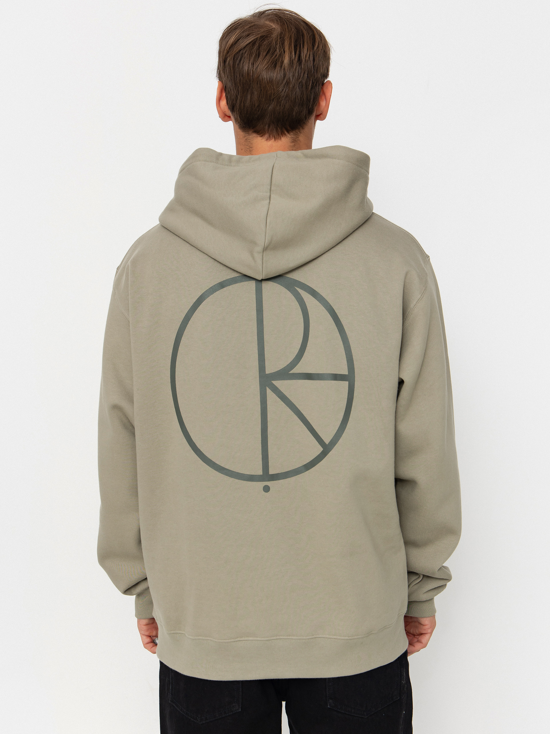 Mikina s kapucí Polar Skate Dave Stroke Logo HD