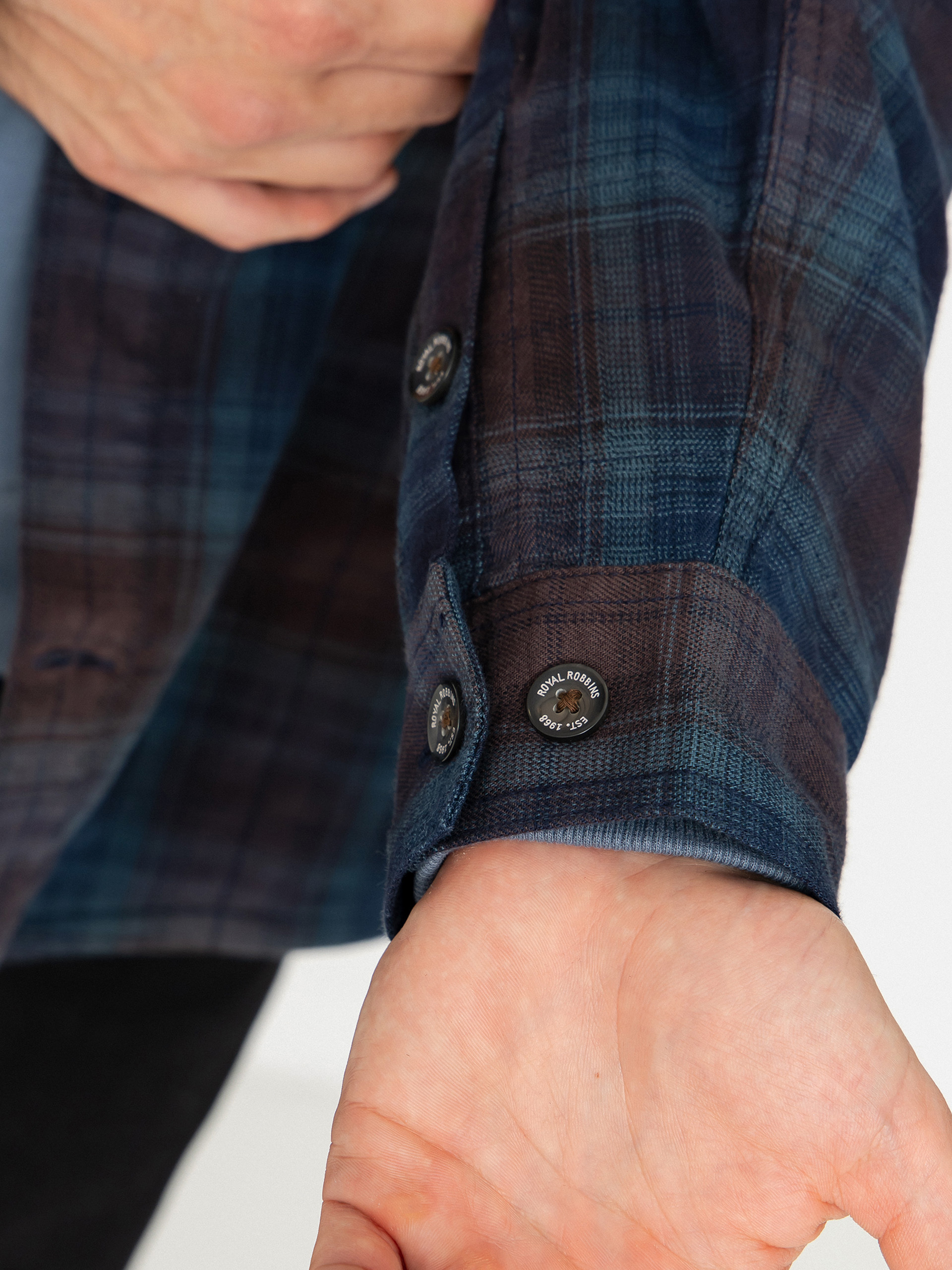 Košile Royal Robbins Snowcap Lined Flannel (naval tioga pld)