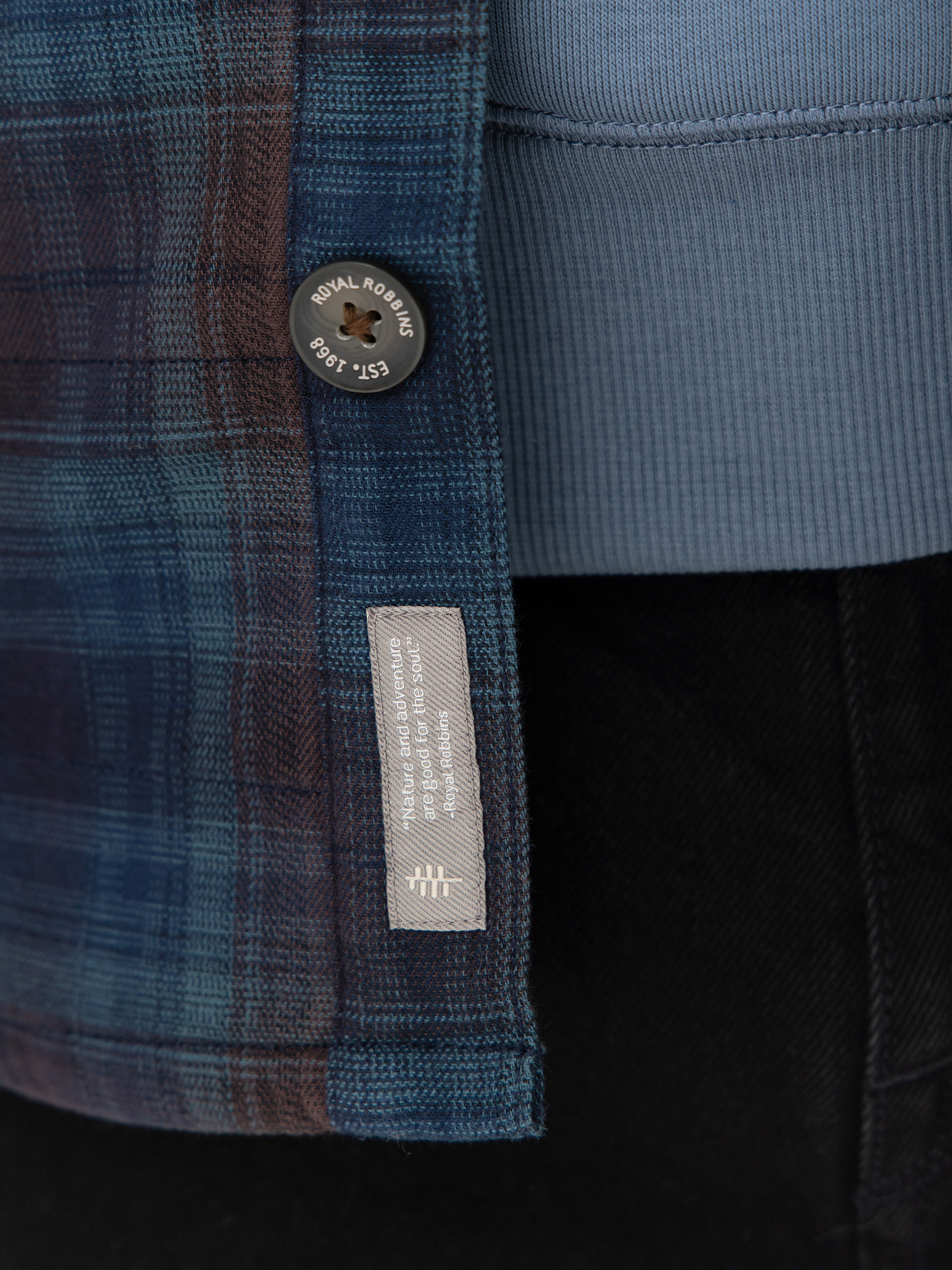 Košile Royal Robbins Snowcap Lined Flannel (naval tioga pld)