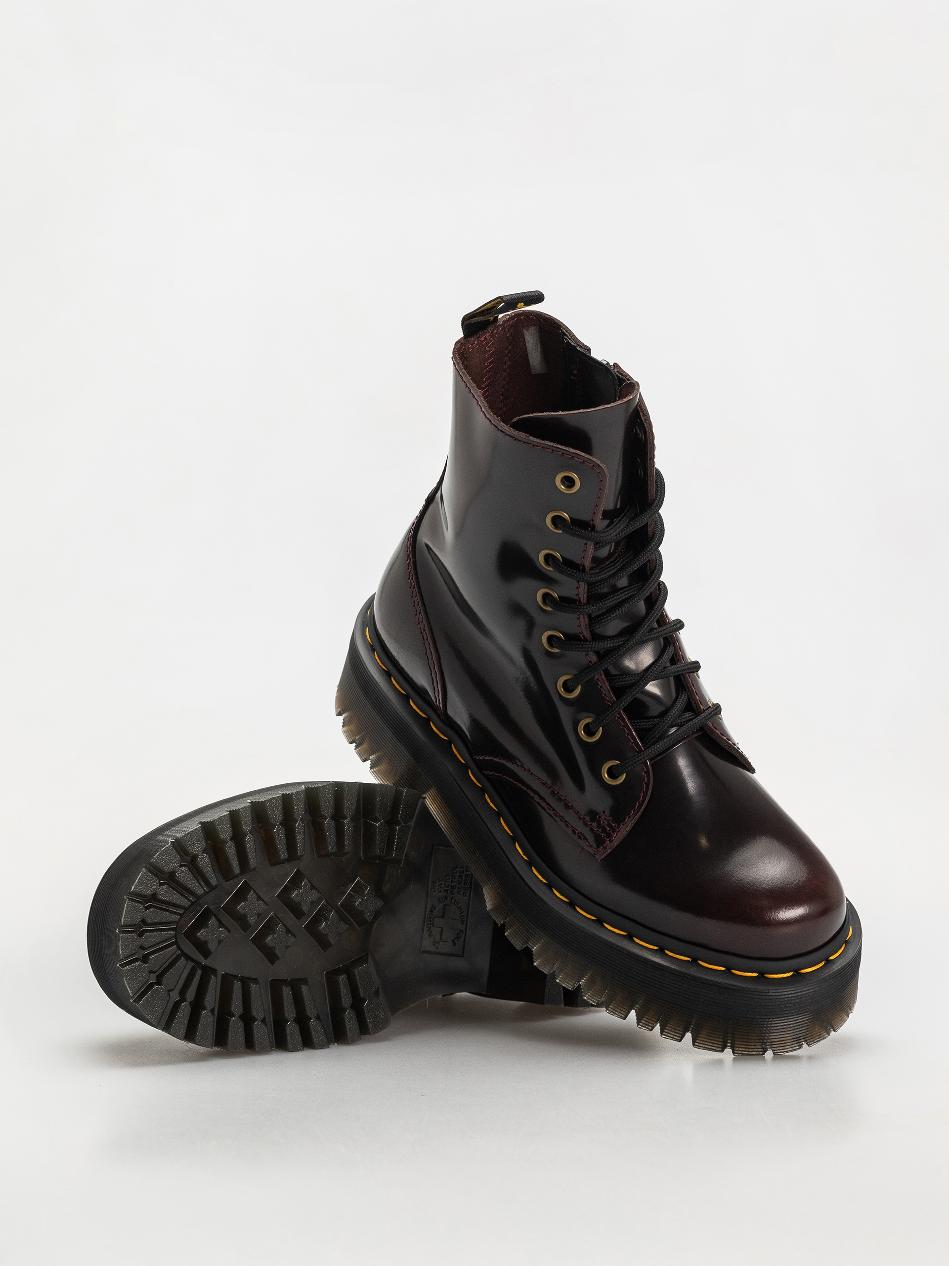 Boty Dr. Martens Jadon (cherry red arcadia)